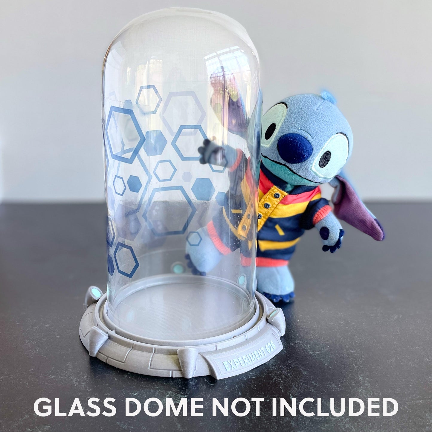 Personalized NuiMO  Display Stand/Glass Dome Base