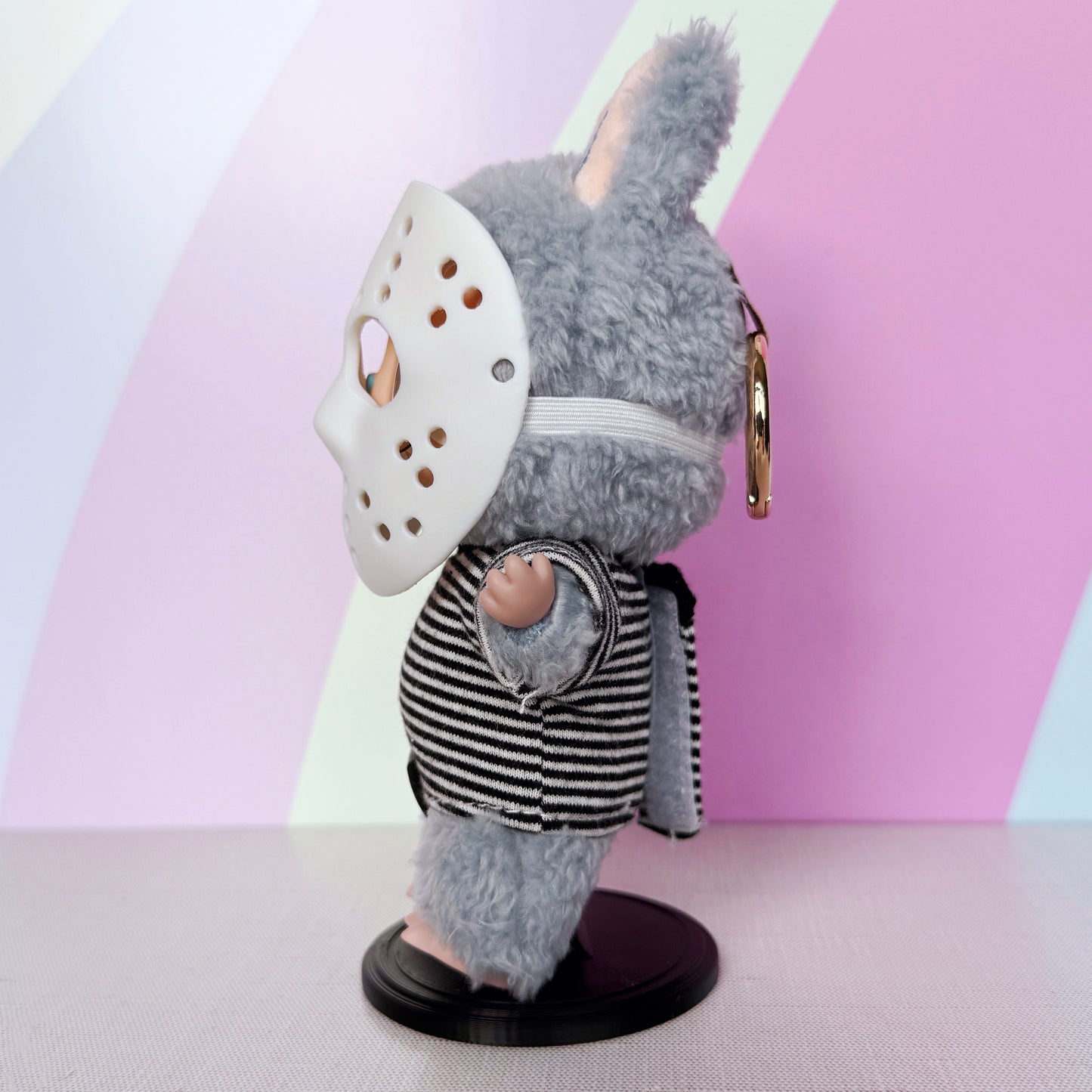 Hockey Mask for Labubu β Mini Horror-Inspired Accessory