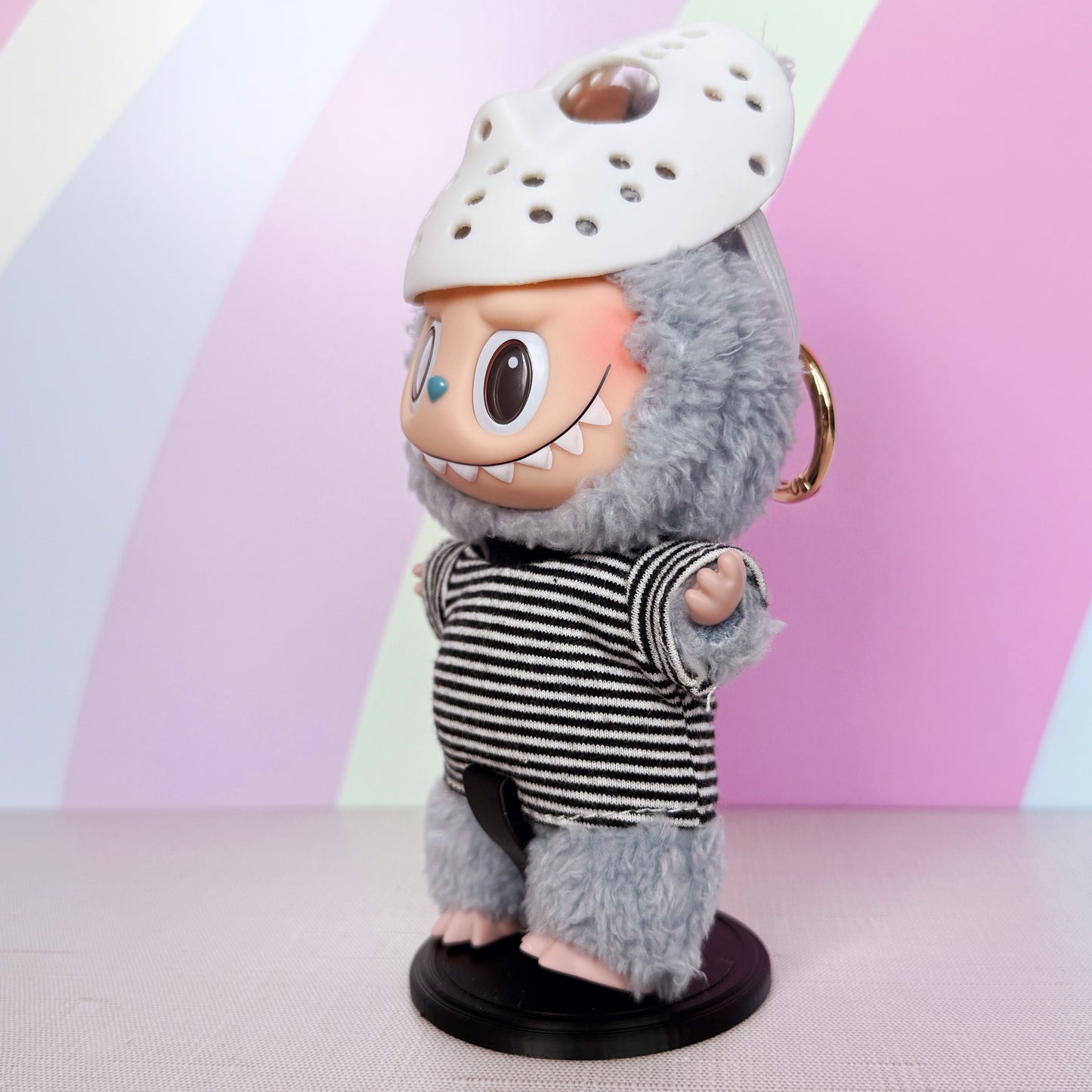 Hockey Mask for Labubu β Mini Horror-Inspired Accessory