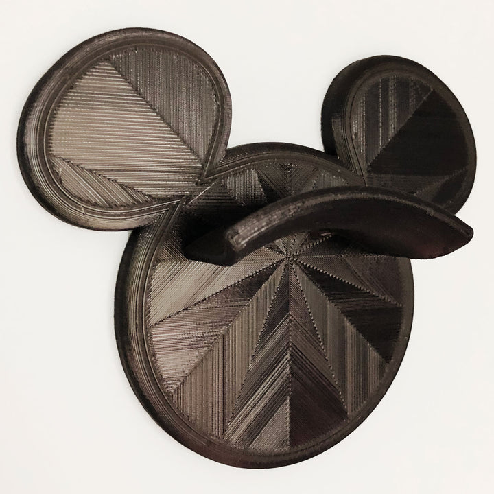 Black Round ear wall hook for hats and headbands