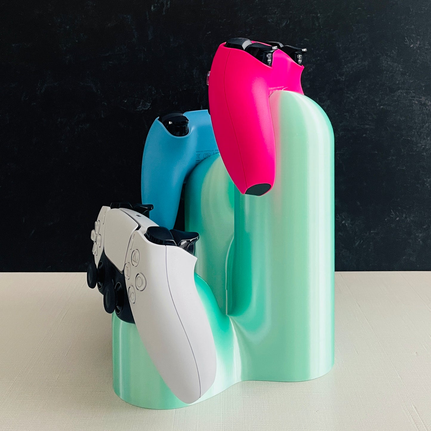 Modern Triple Controller Stand