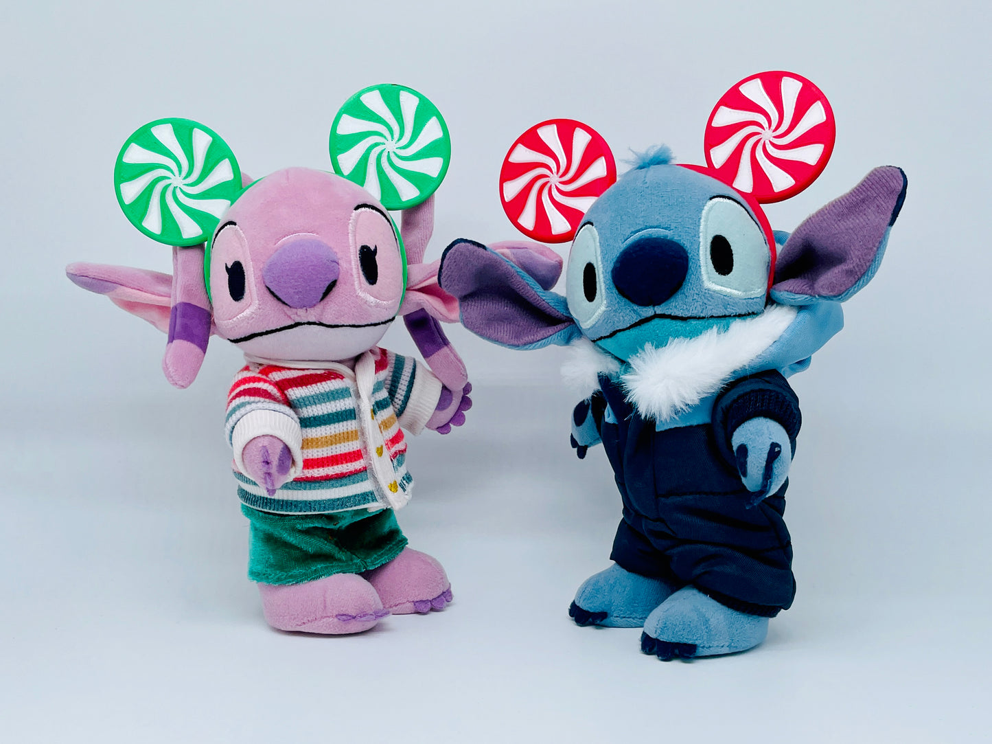 Candy Cane Christmas Mouse Ears for NuiMO Plushes