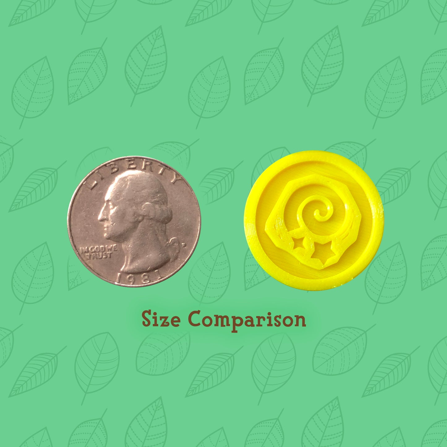 Animal Crossing Replica Coins - Fossil Icons