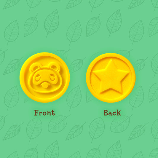Animal Crossing Replica Coins - Tom Nook Bell