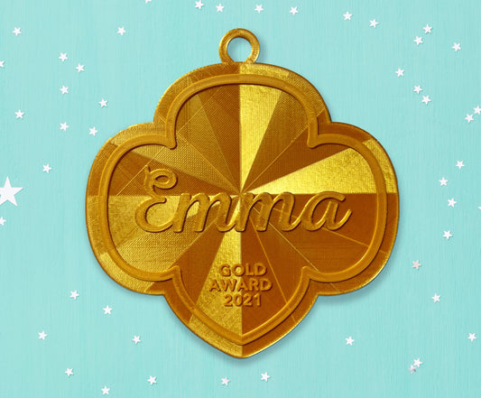 Personalized Gold Award/Ornament Medallion