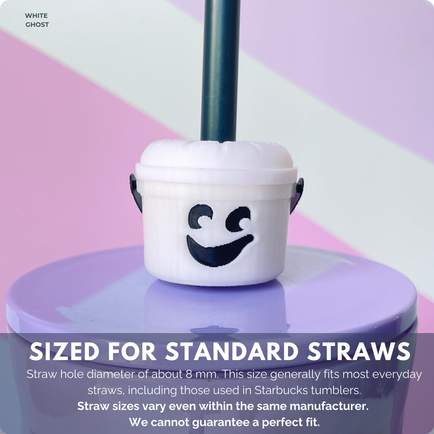 Halloween Buckets for STANDARD Straw Toppers