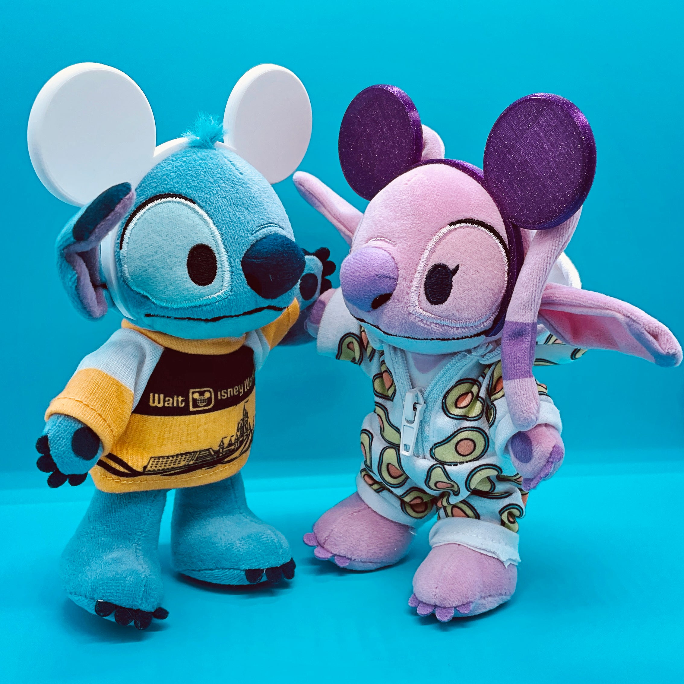 Classic Mouse Ears Headband for Mini Plush Figures