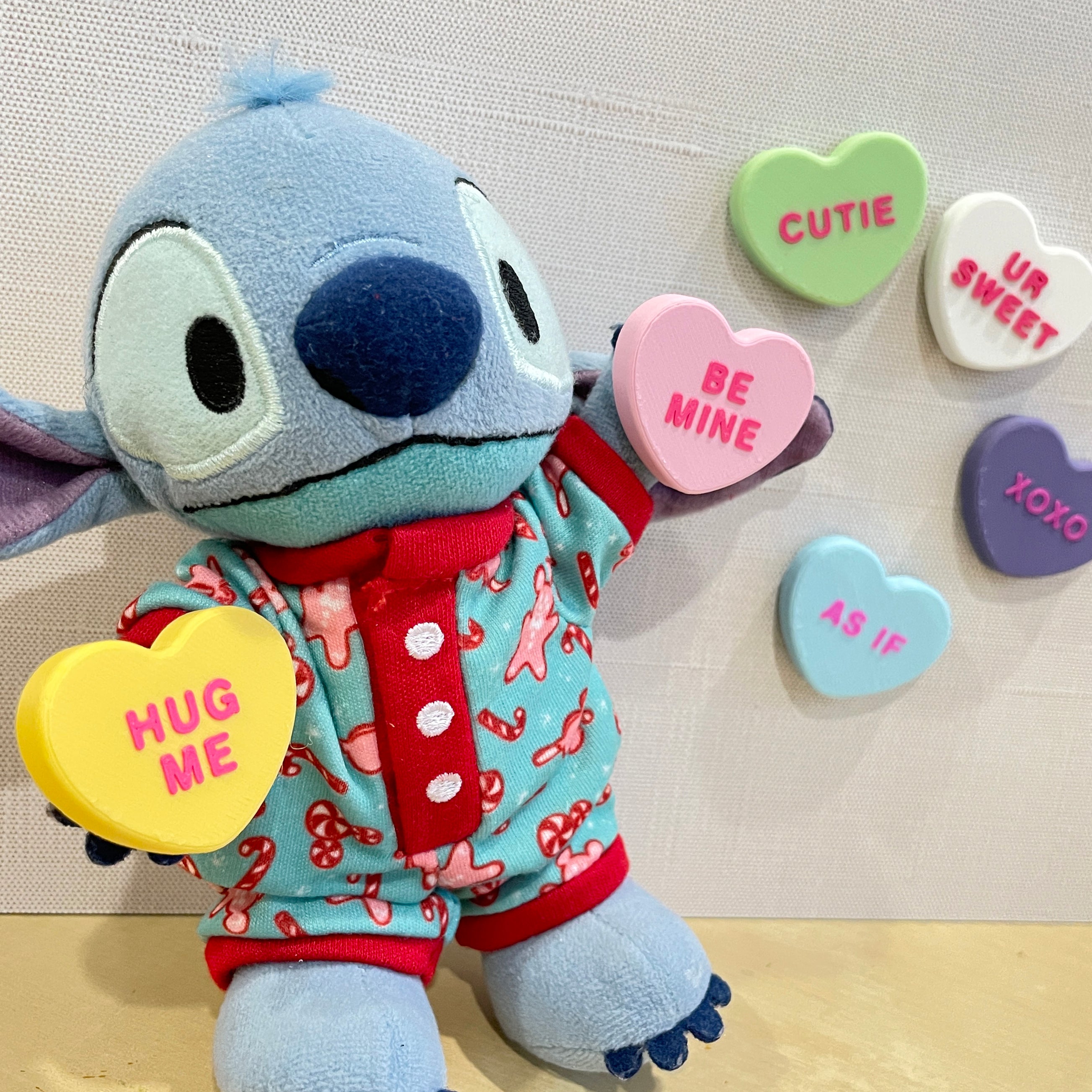 Conversation Hearts for NuiMO / Fridge Magnet