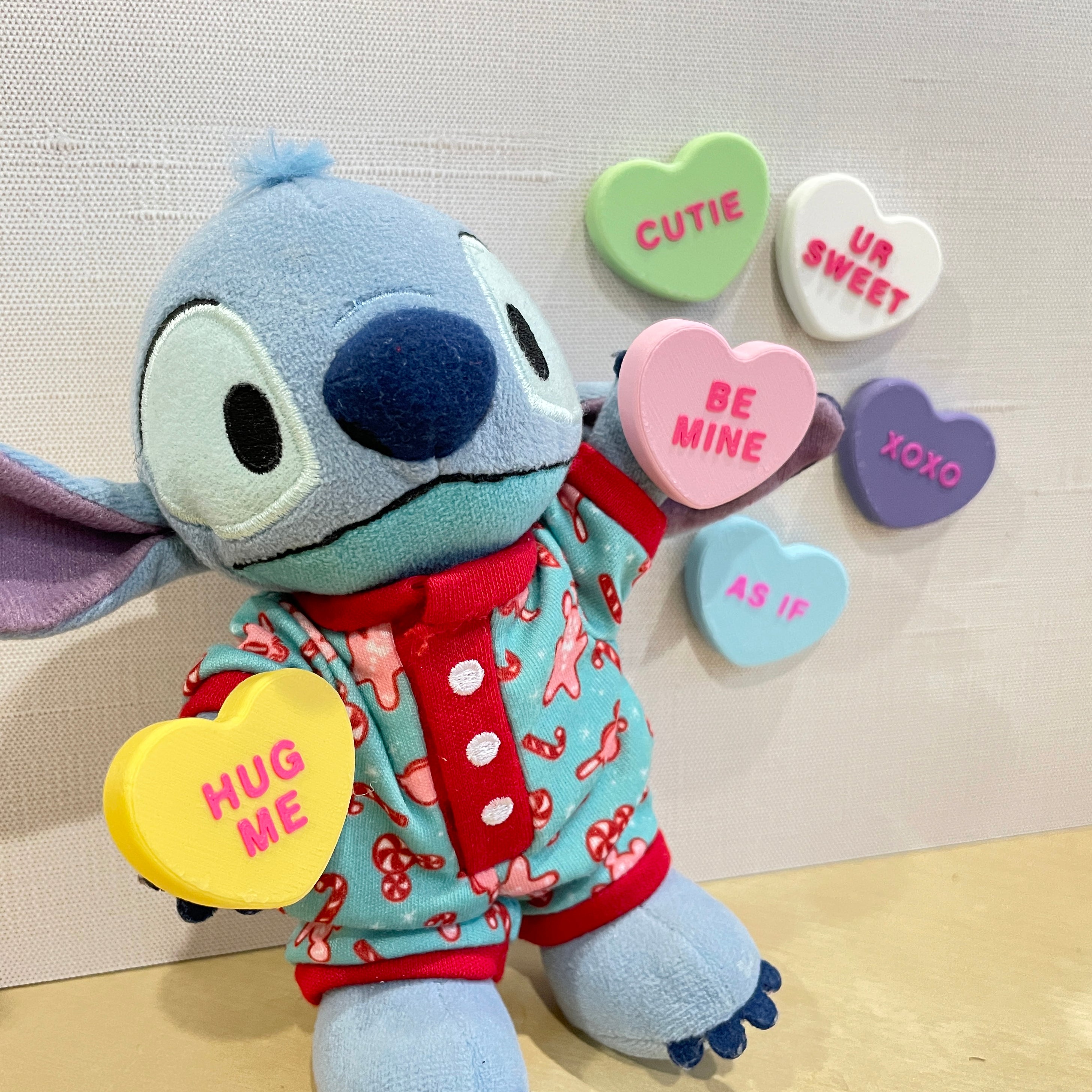 Conversation Hearts for NuiMO / Fridge Magnet