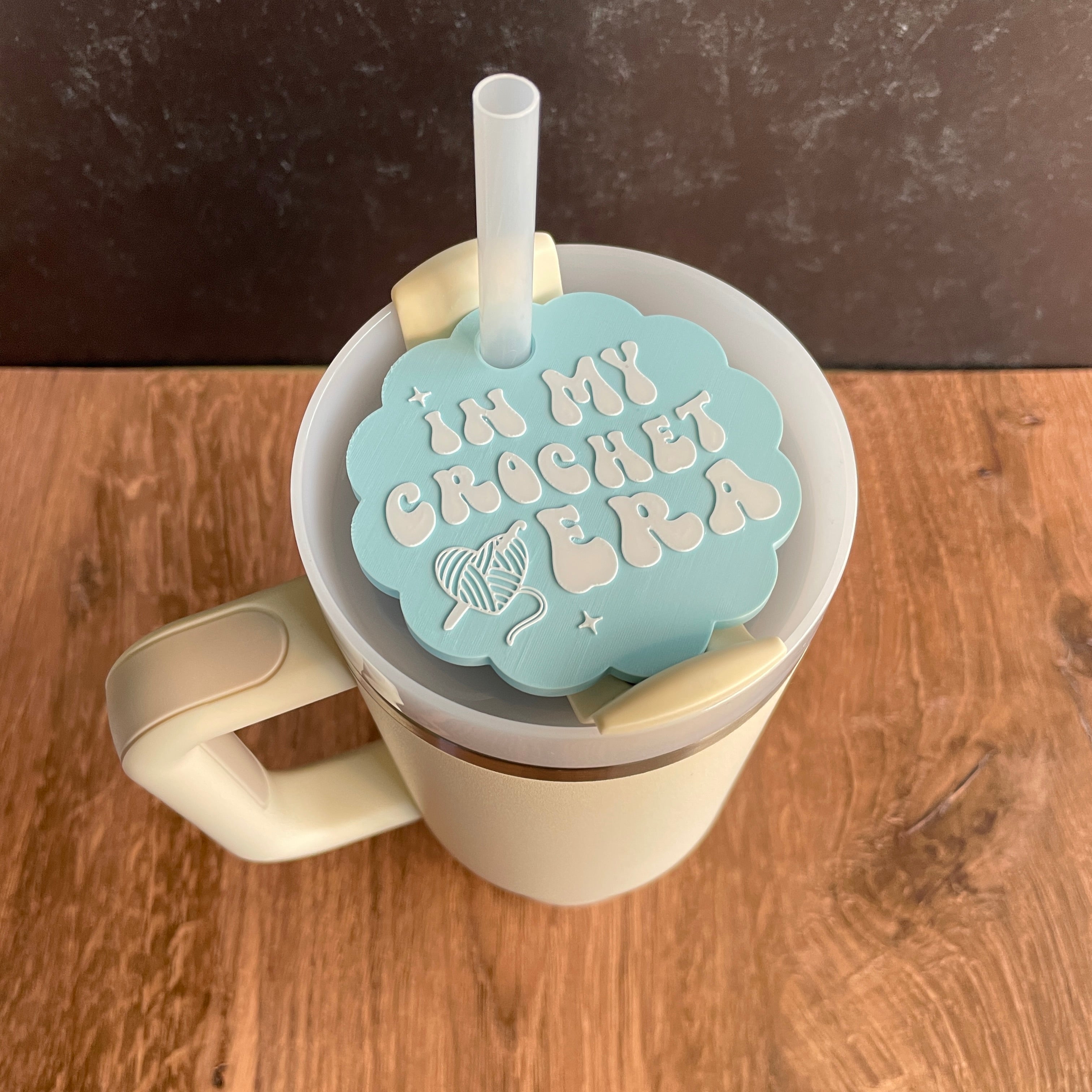 In My Crochet Era Tumbler Lid