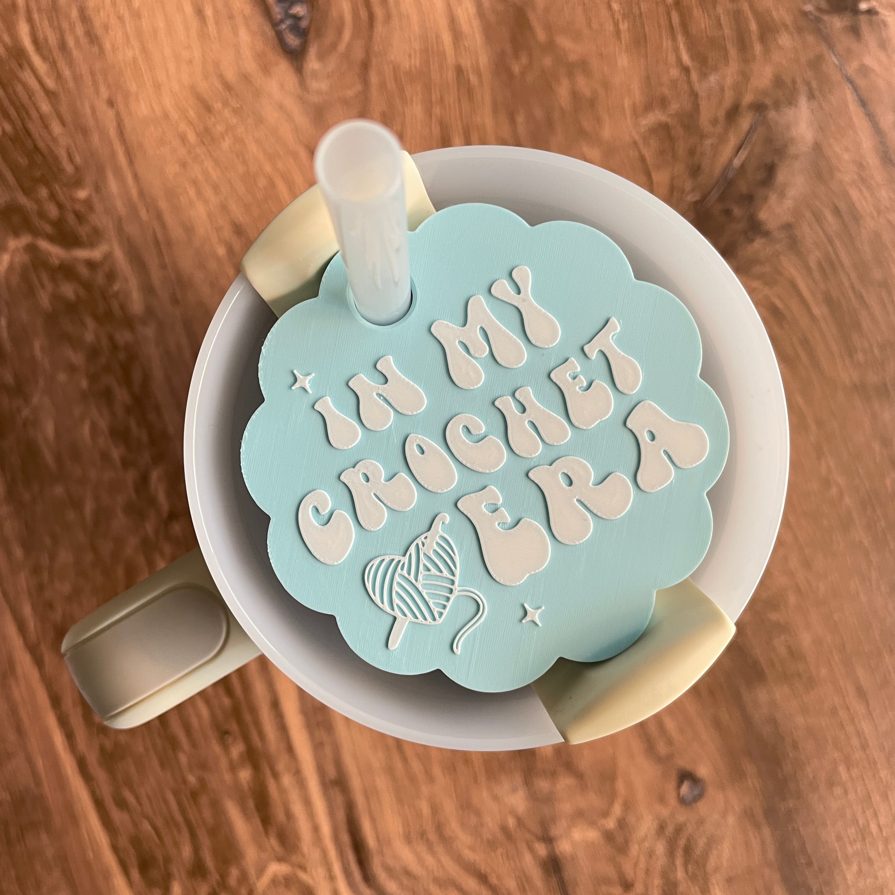 In My Crochet Era Tumbler Lid