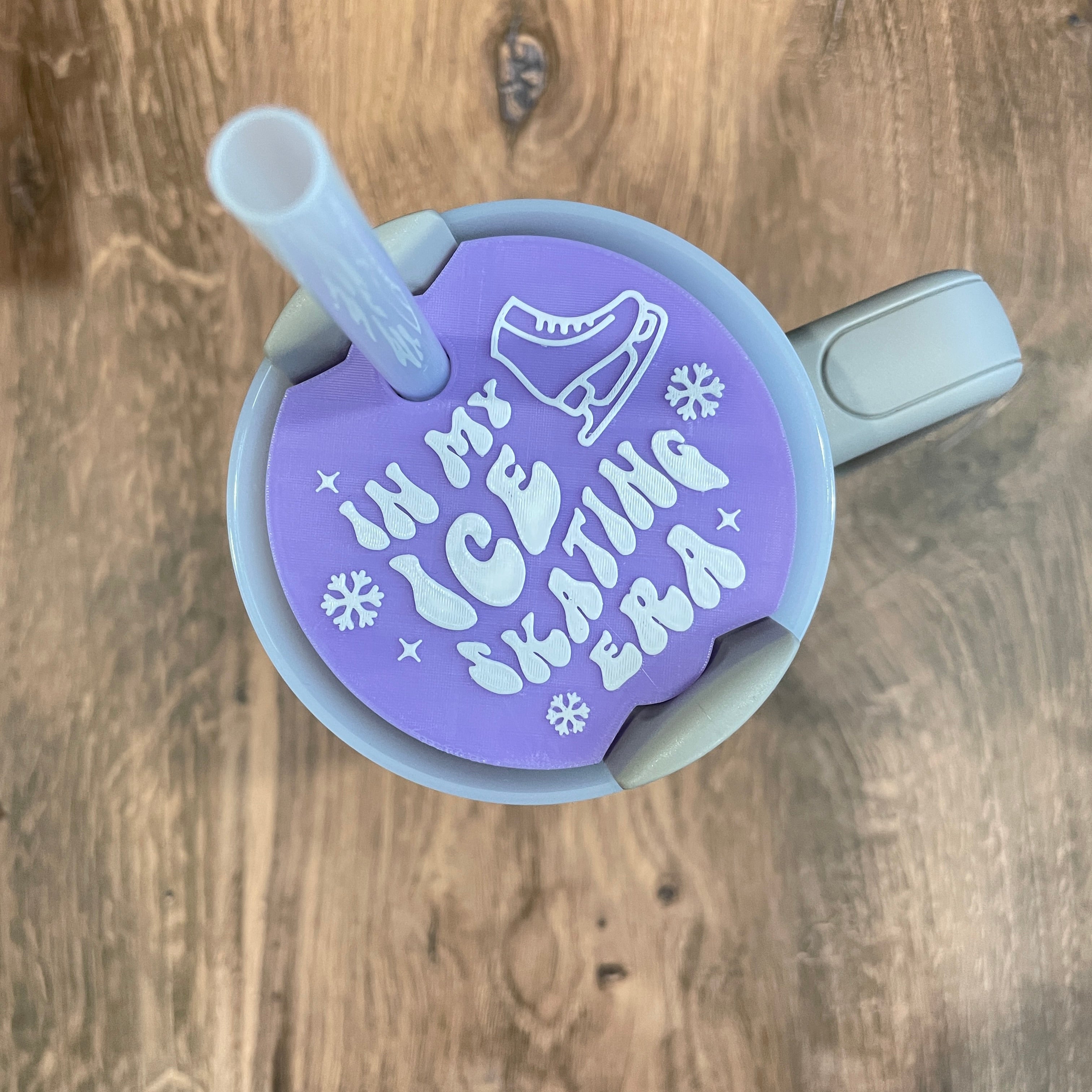 In My Ice Skating Era Tumbler Lid