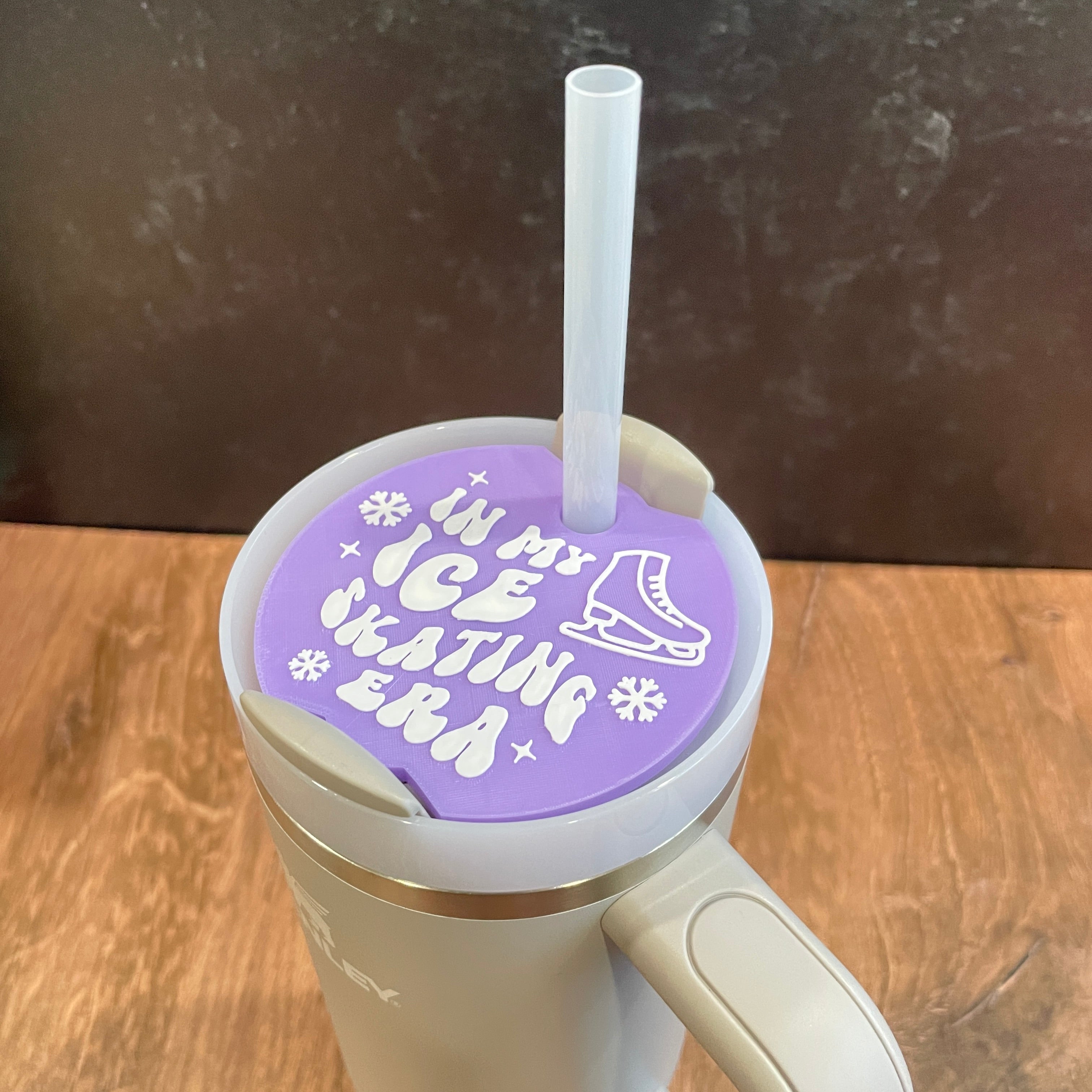 In My Ice Skating Era Tumbler Lid