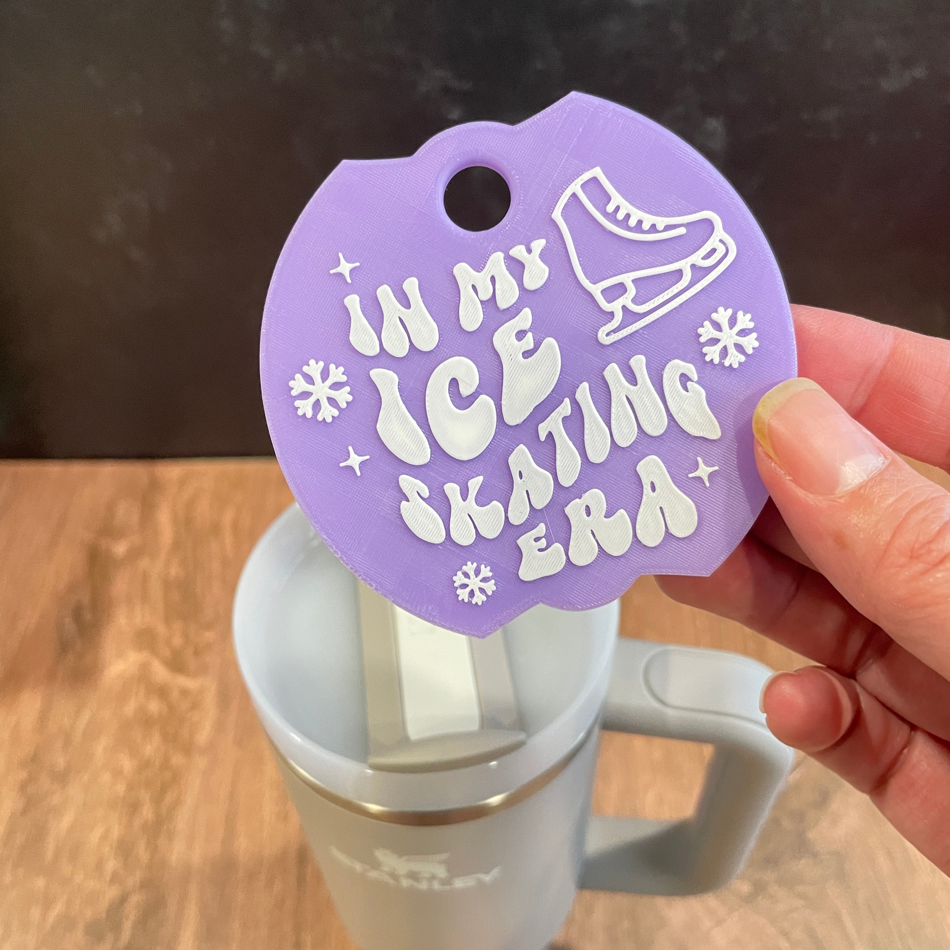In My Ice Skating Era Tumbler Lid