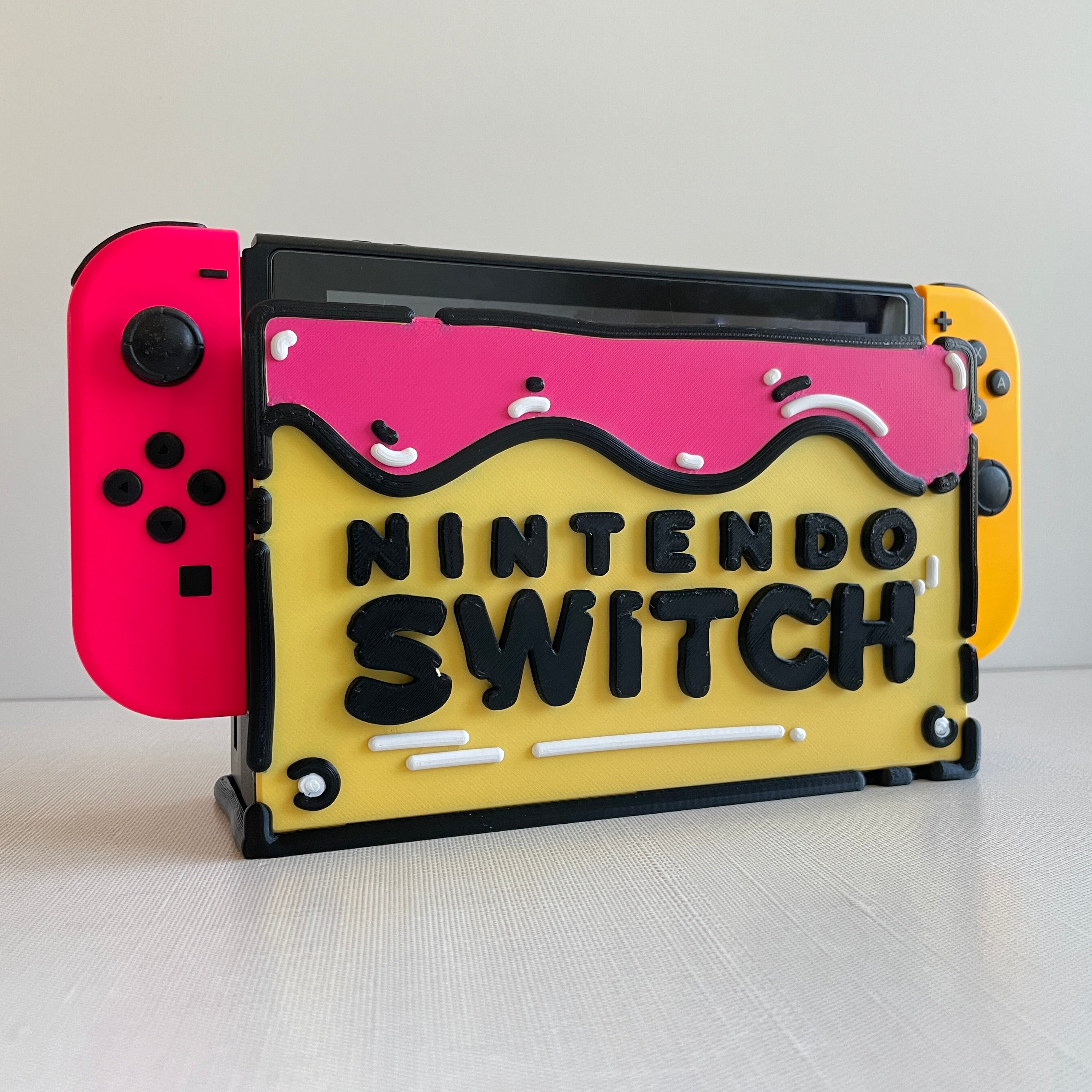 Cartoon Cake Faceplate for Nintendo Switch