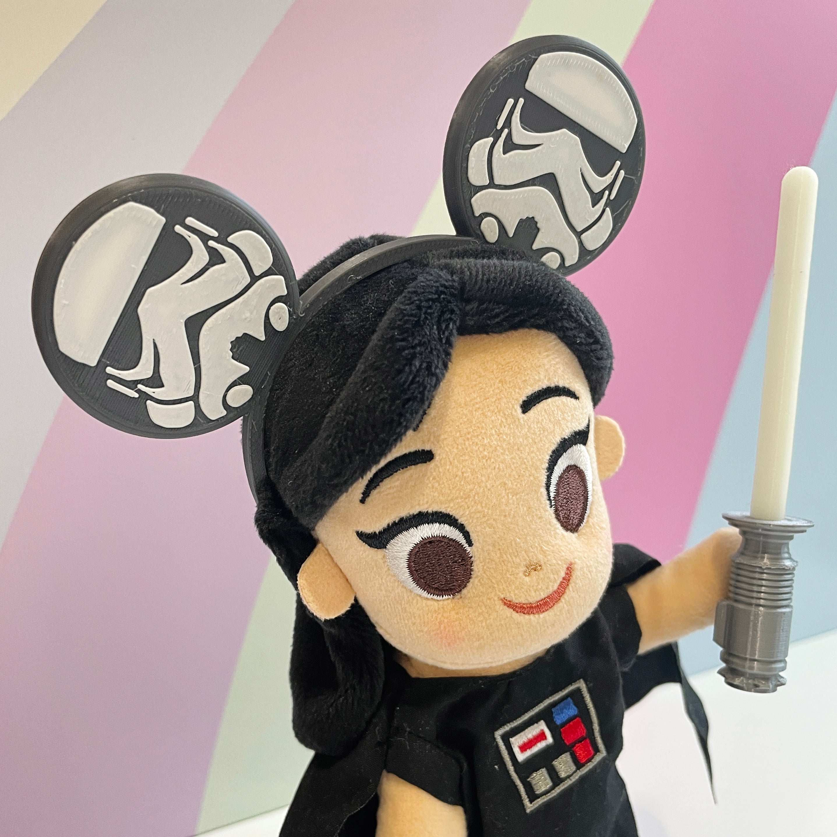 Star Wars Storm Trooper Themed Mouse Ears for NuiMO Plush