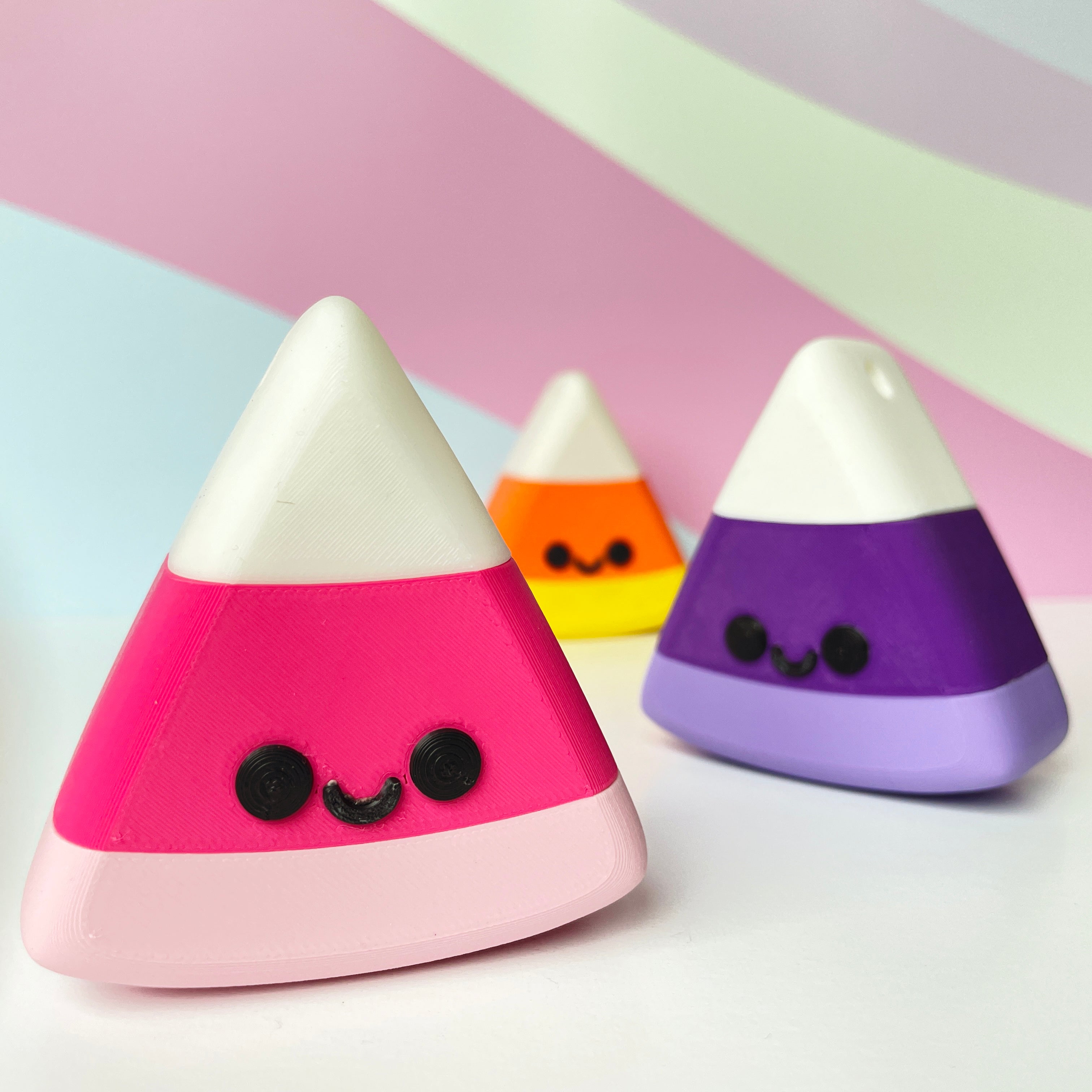 Kawaii Candy Corn Ornaments