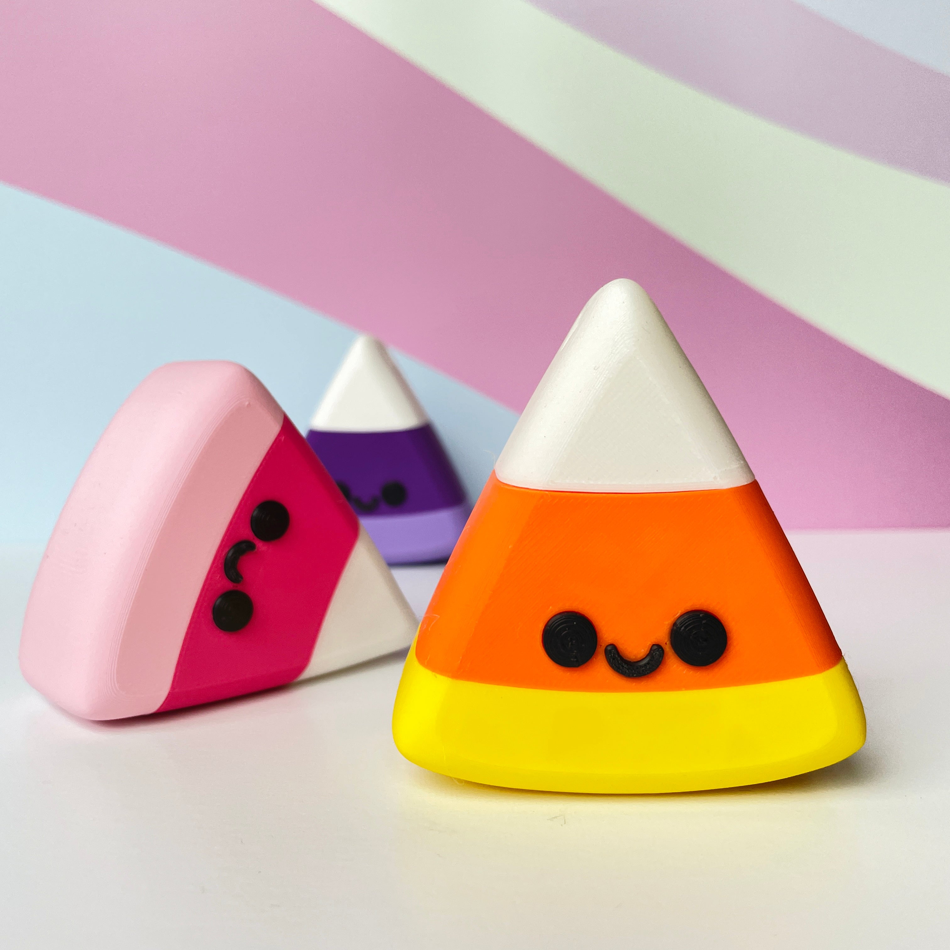 Kawaii Candy Corn Ornaments