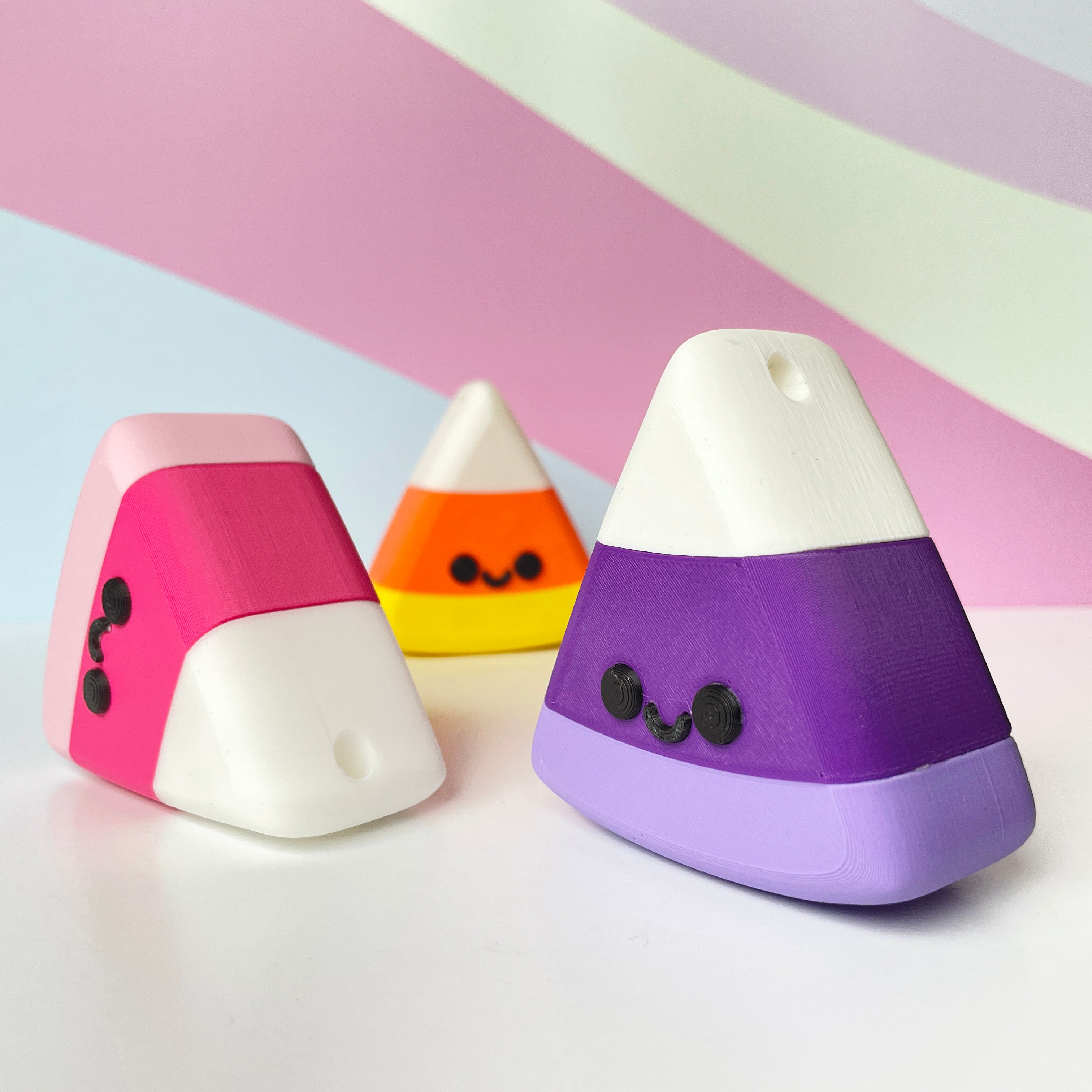 Kawaii Candy Corn Ornaments