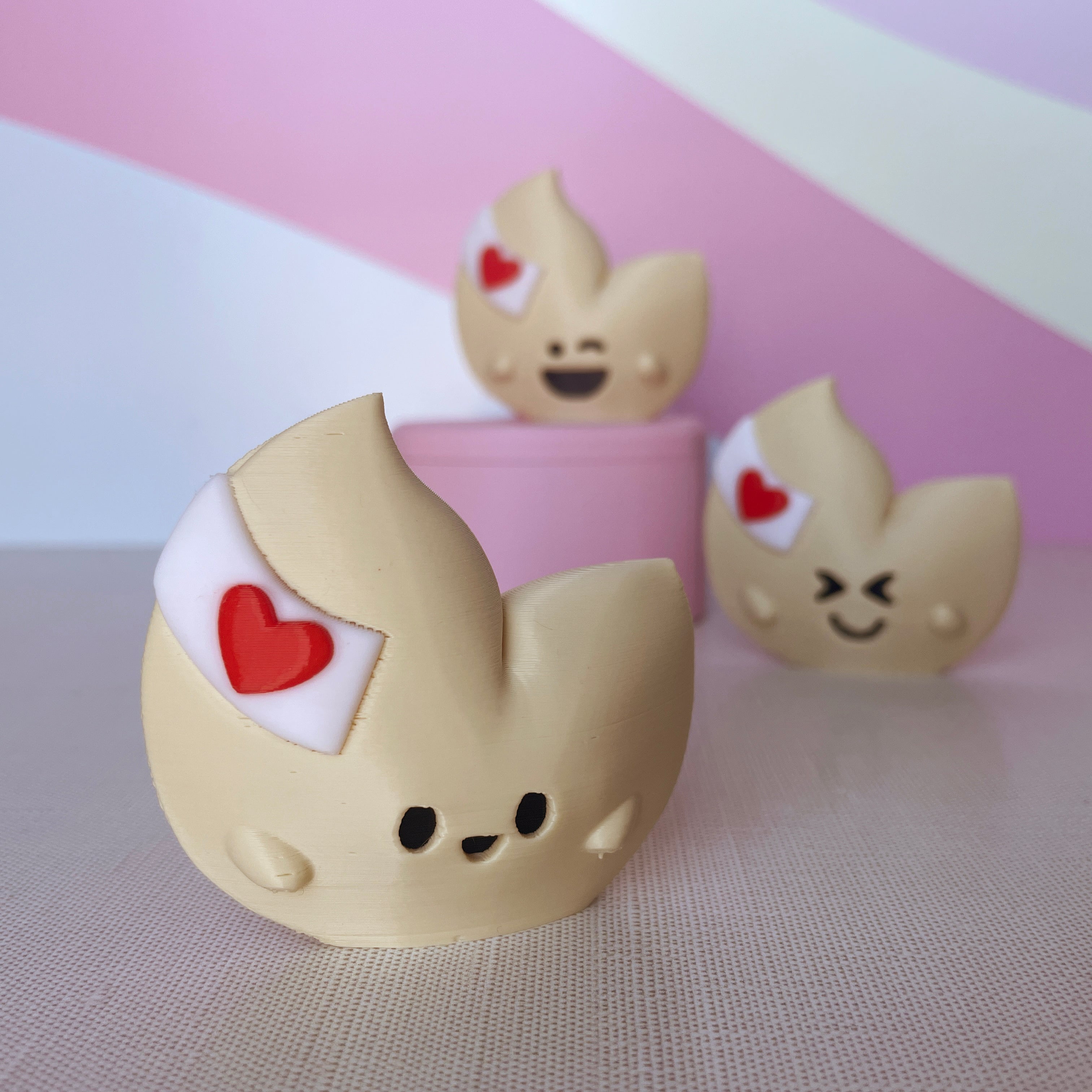 Kawaii Fortune Cookies Set. Heartwarming Desk Decor & Gift!