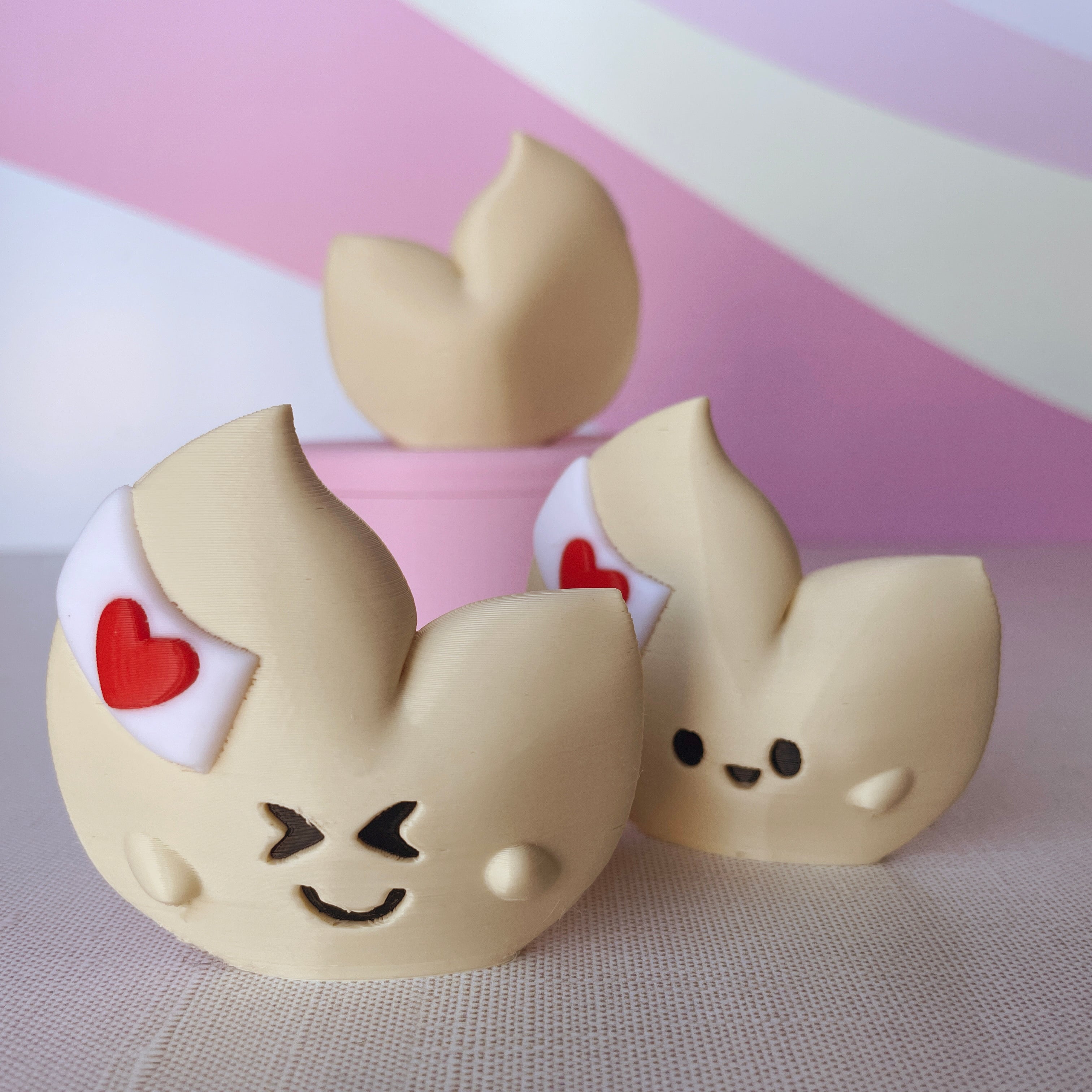 Kawaii Fortune Cookies Set. Heartwarming Desk Decor & Gift!