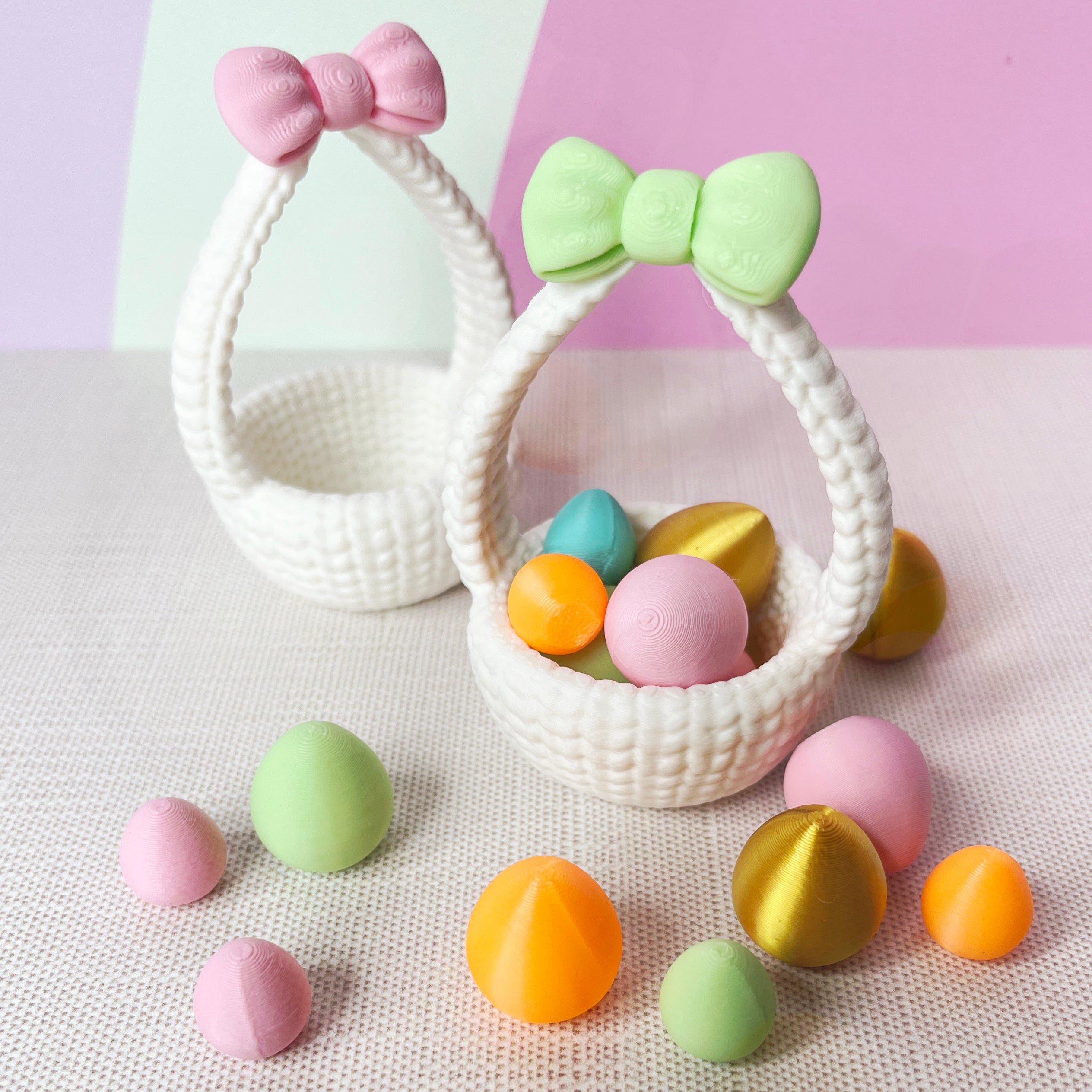 Miniature Easter Basket for NuiMOs