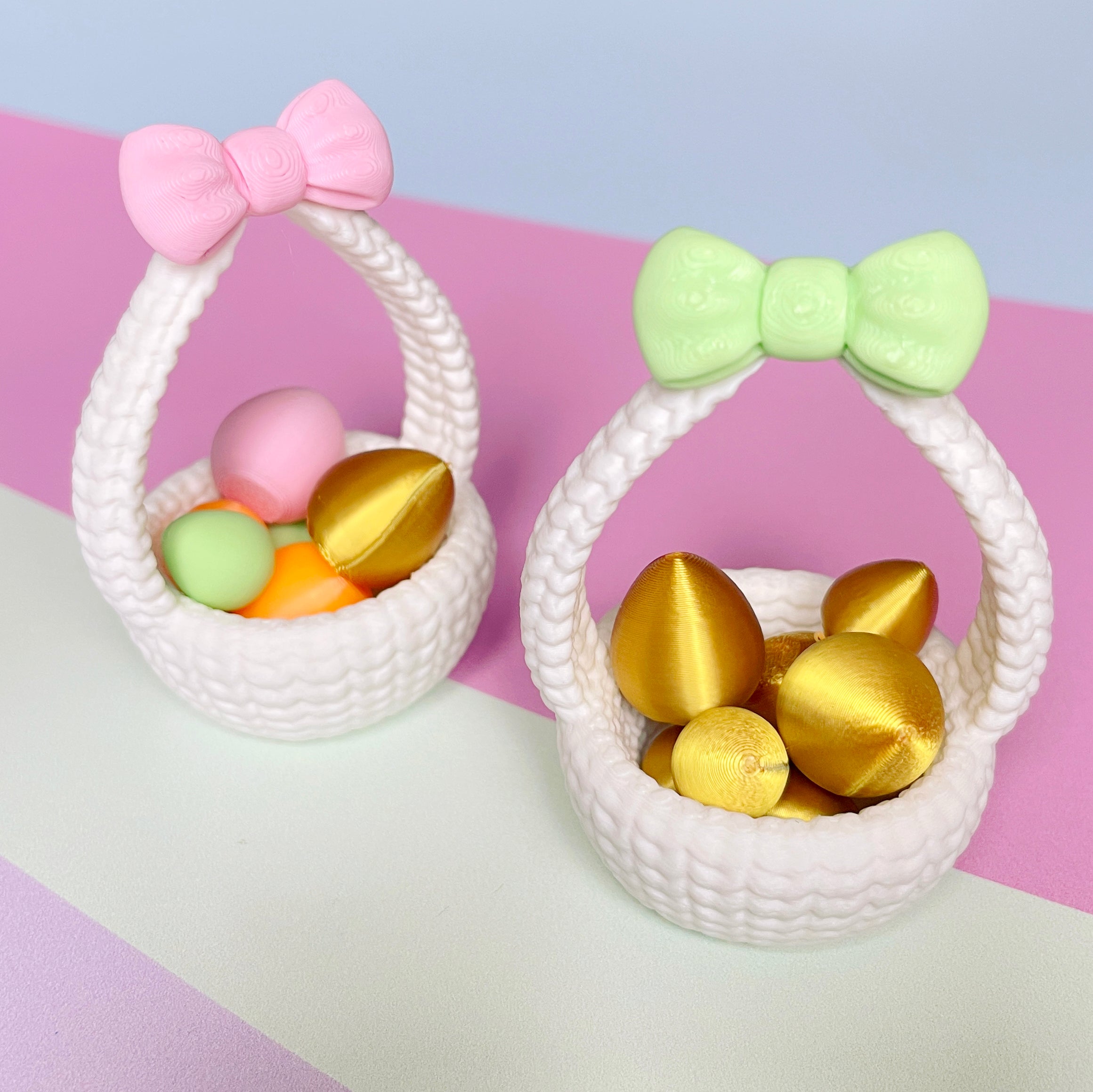 Miniature Easter Basket for NuiMOs