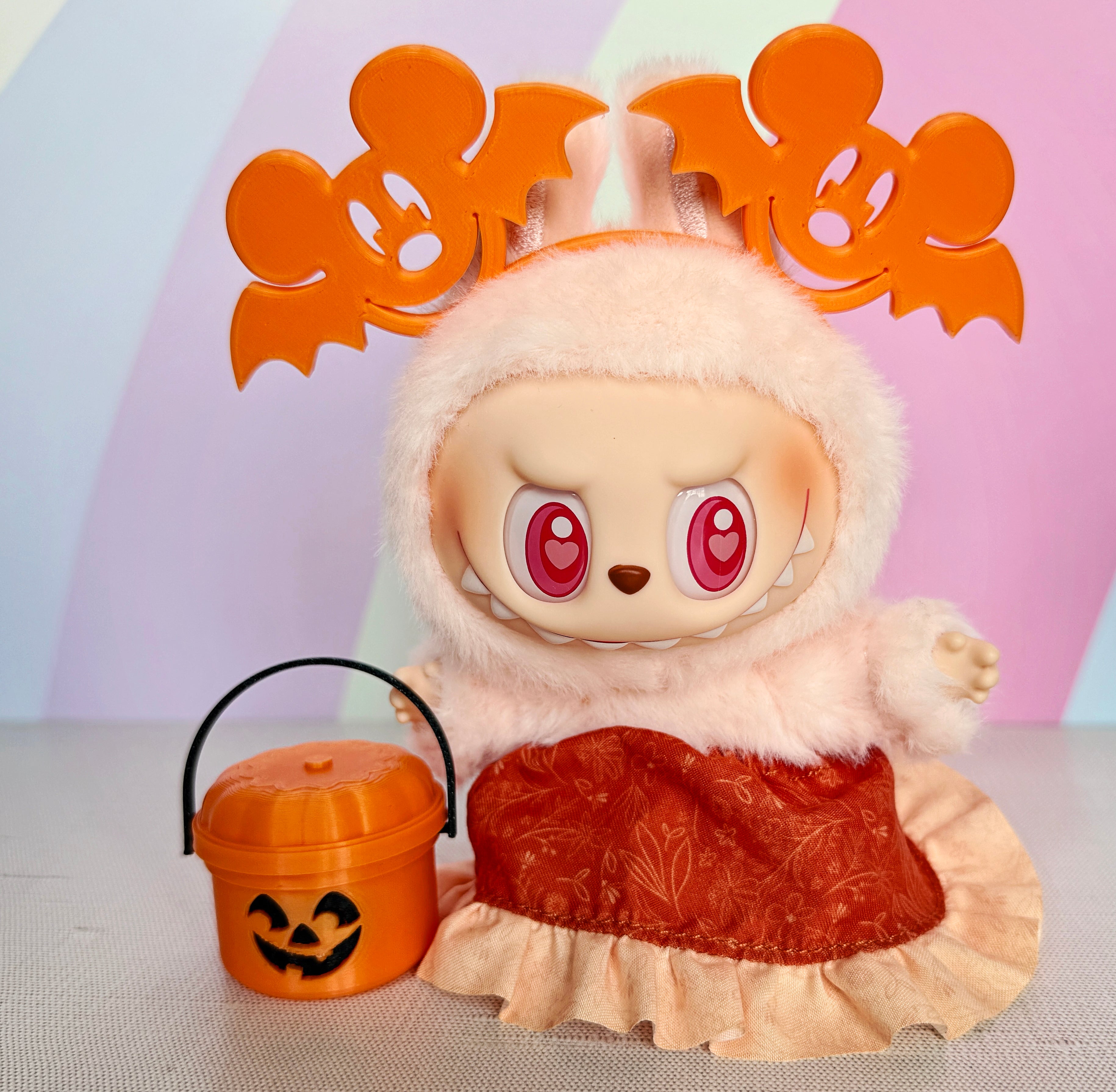 Halloween Buckets for Labubu Plushes