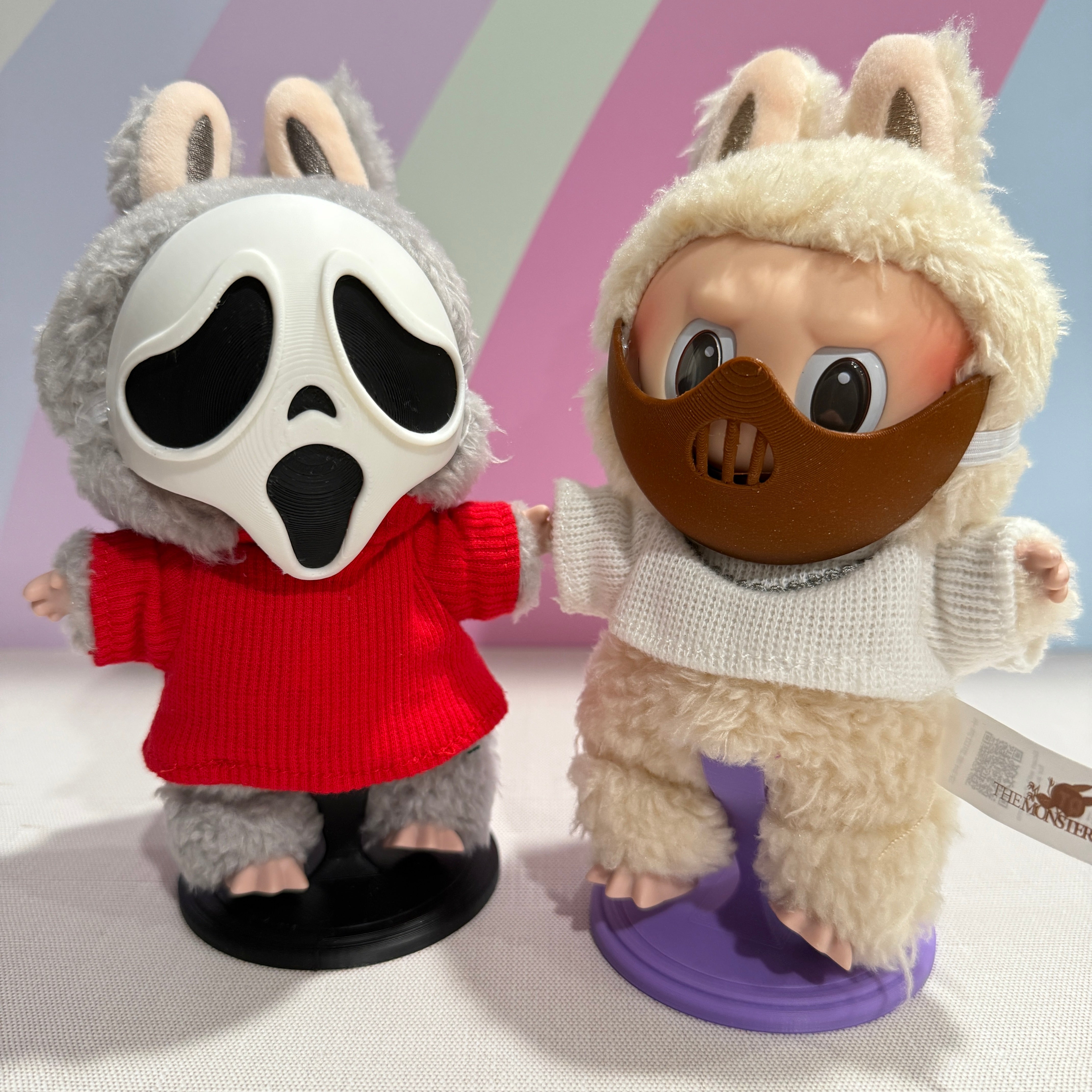 Labubu Ghostface and Restraint Mask