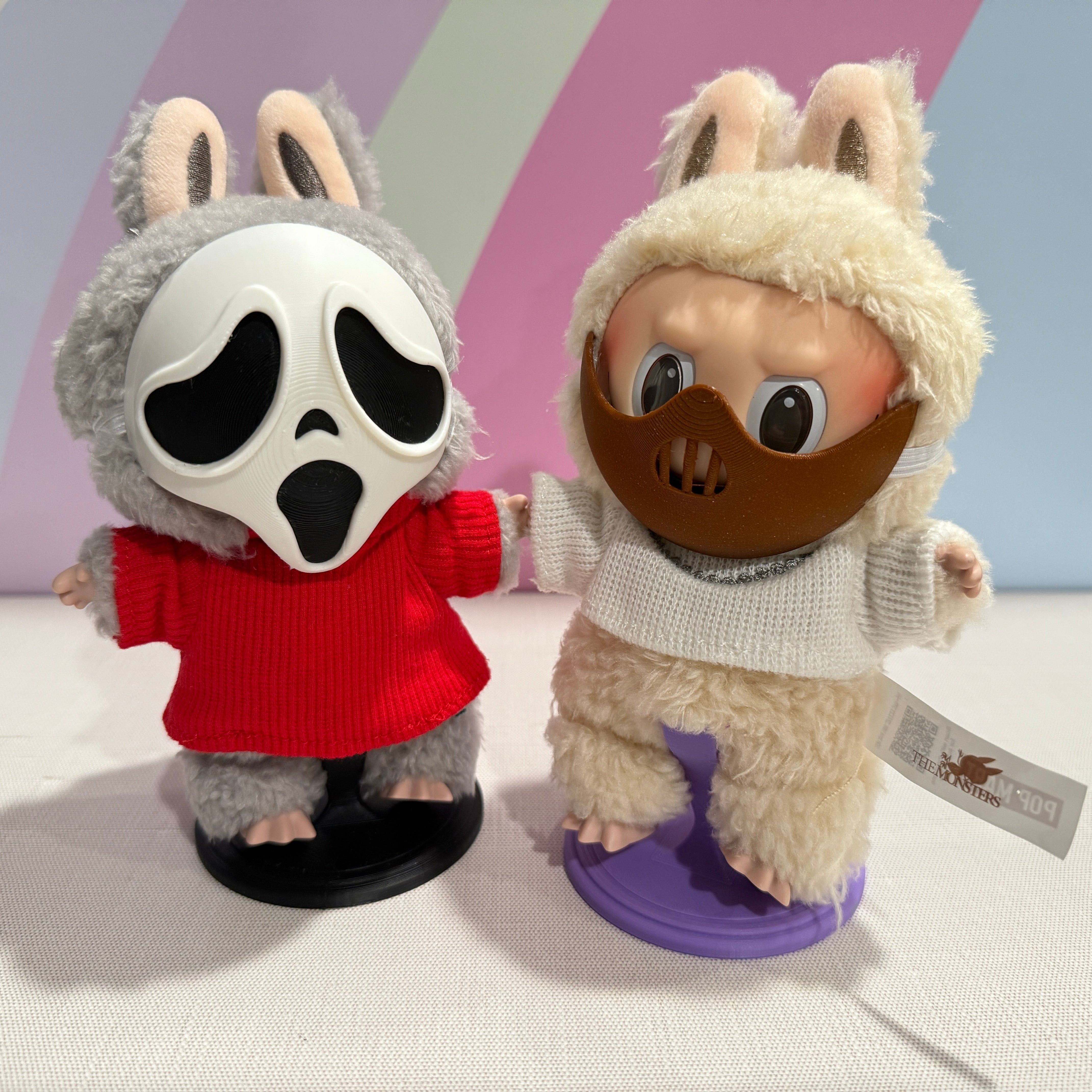 Labubu Ghostface and Restraint Mask