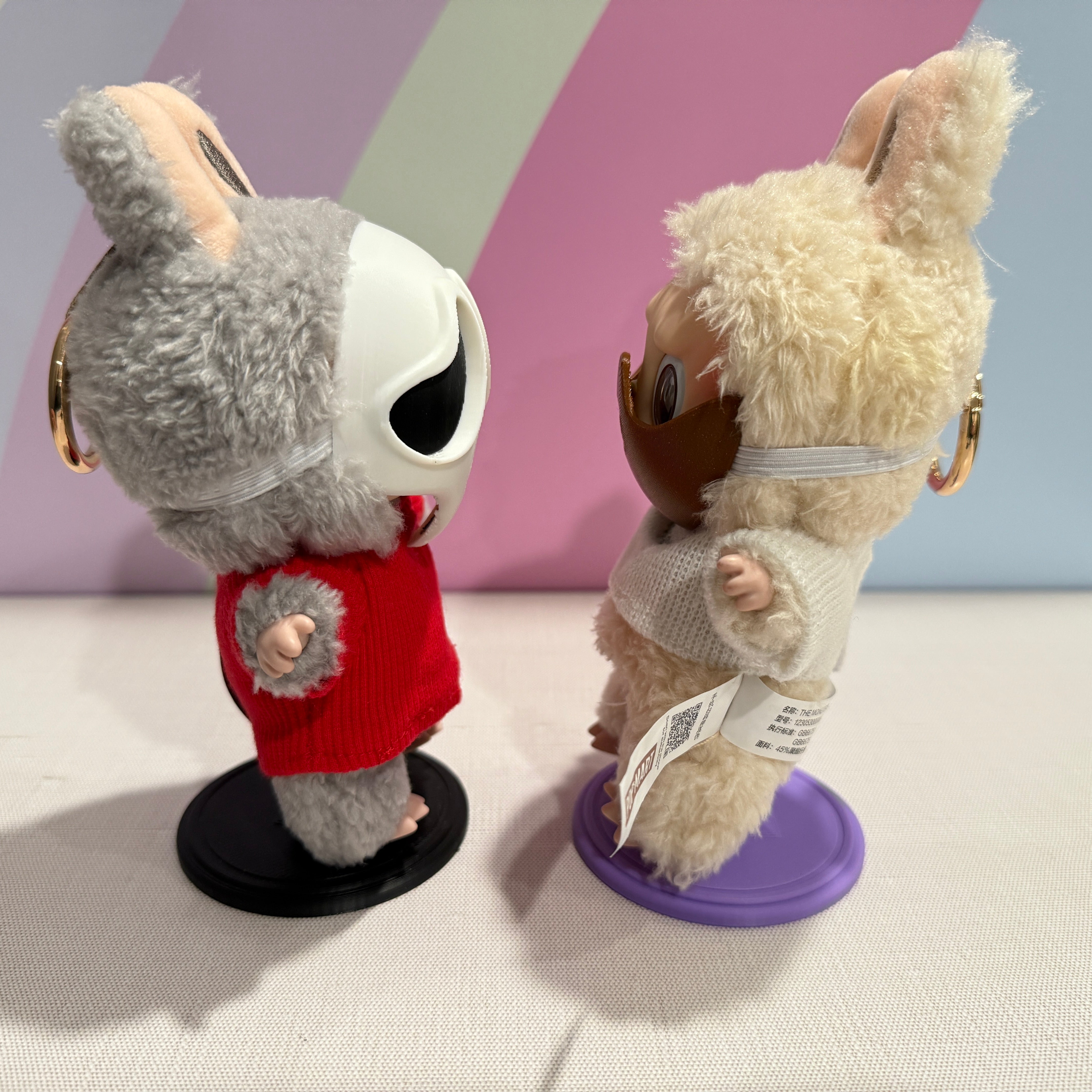 Labubu Ghostface and Restraint Mask