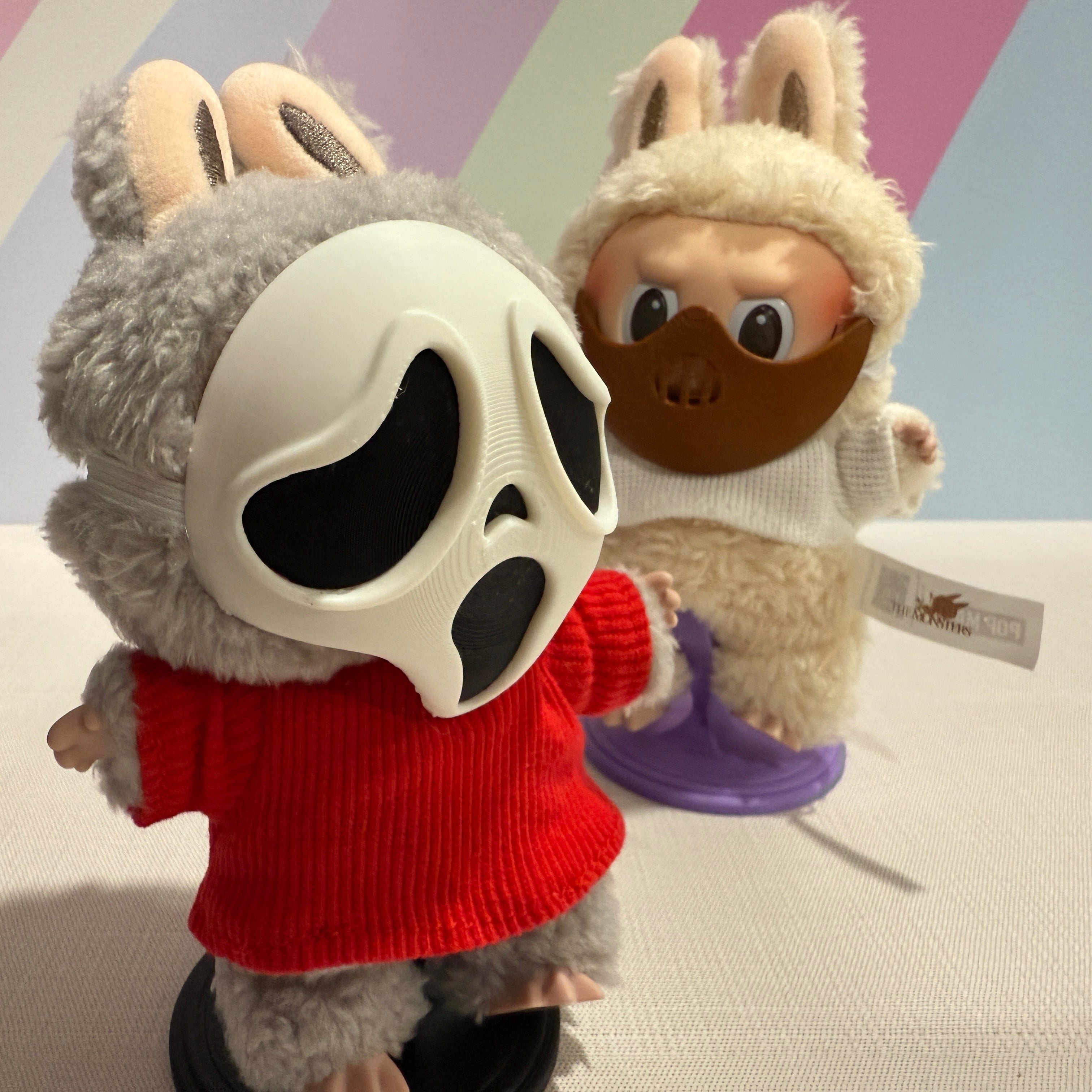Labubu Ghostface and Restraint Mask