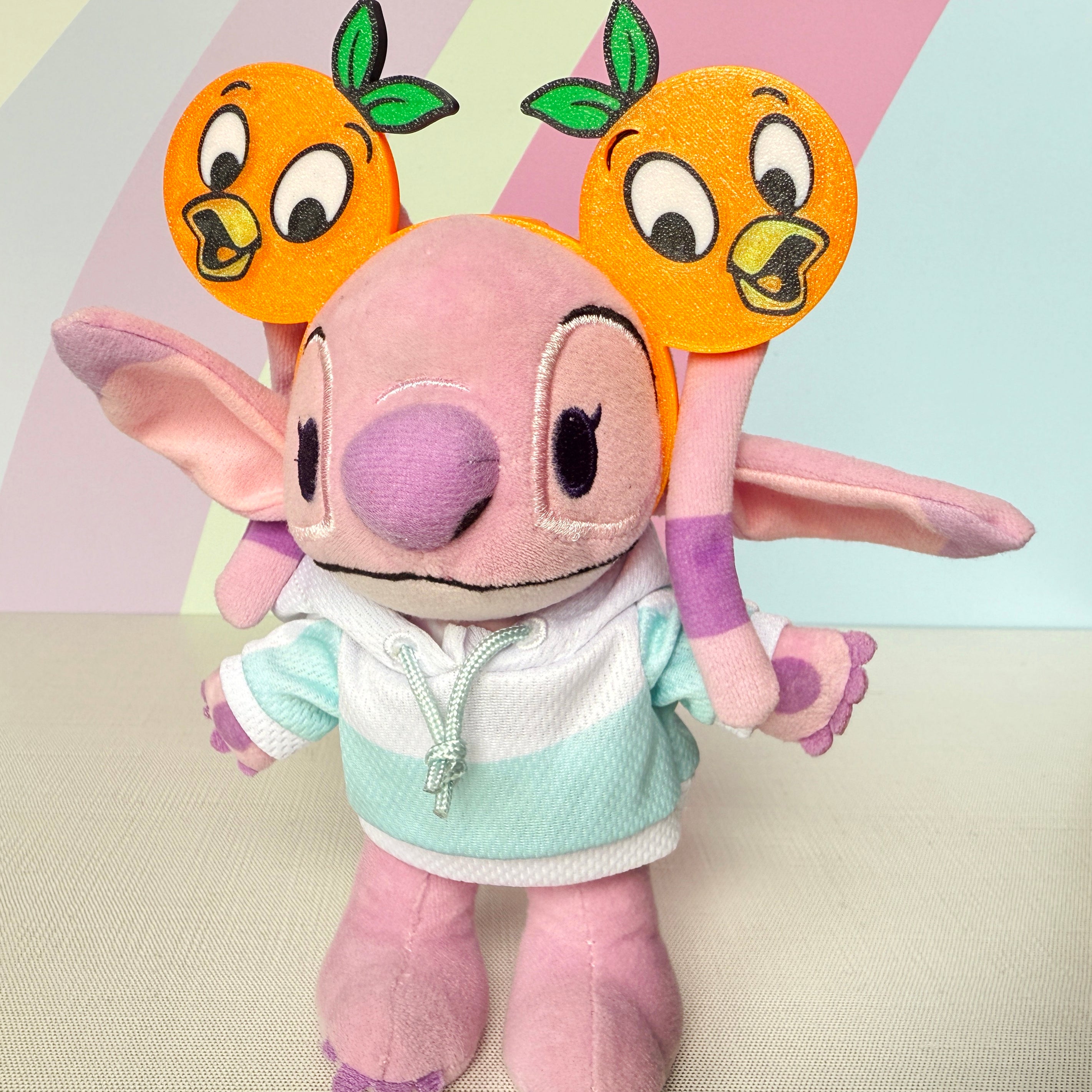 The Orange Bird Ears – Fits NuiMO & Labubu Plush