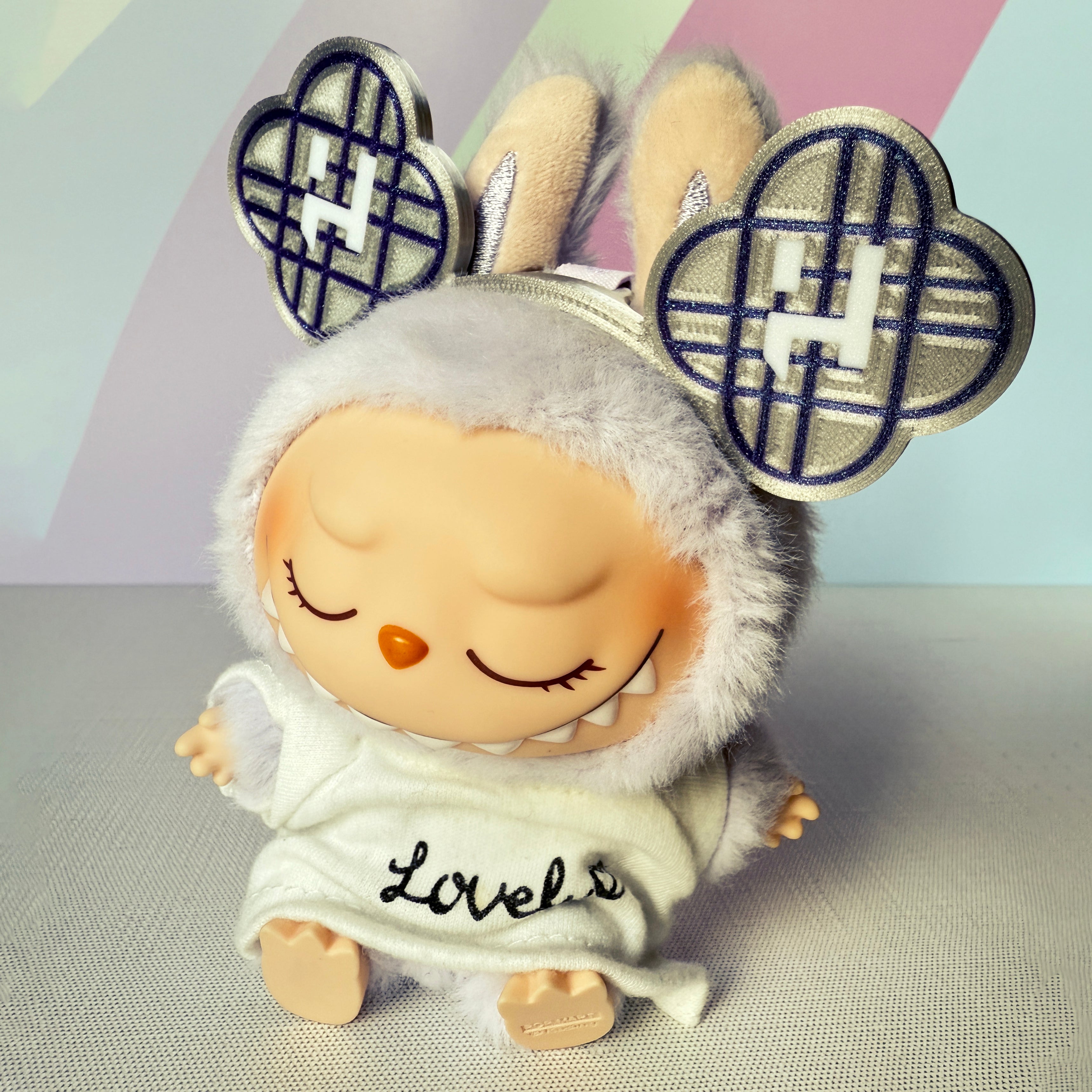 K-Pop Demon Hunters Inspired Ears for NuiMO, Labubu and Keychain Plush.