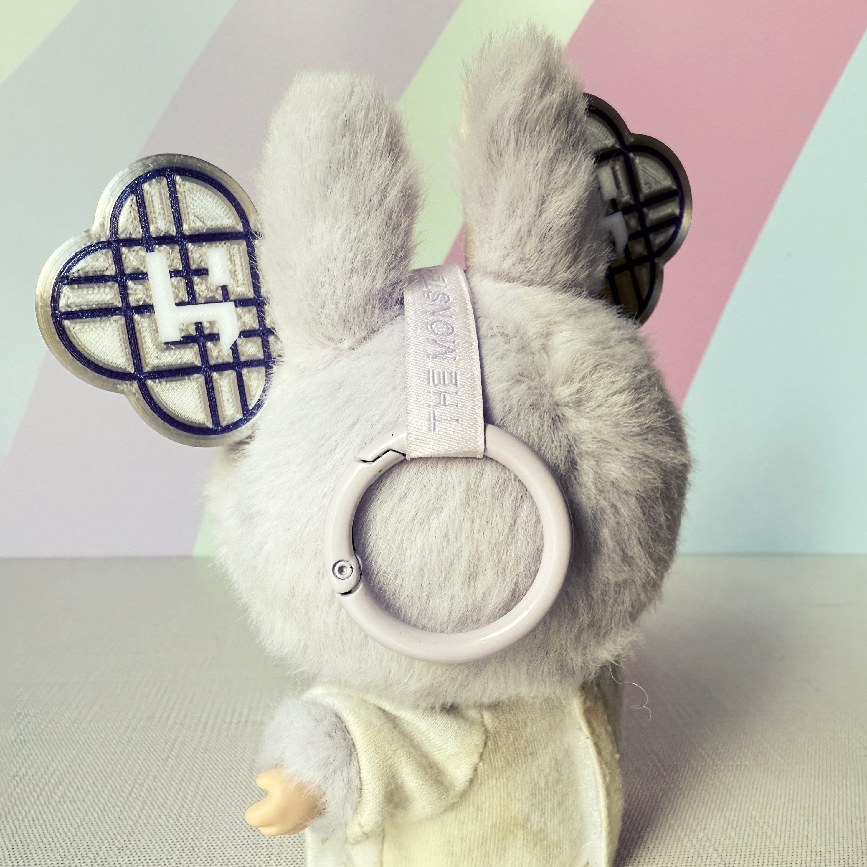 K-Pop Demon Hunters Inspired Ears for NuiMO, Labubu and Keychain Plush.