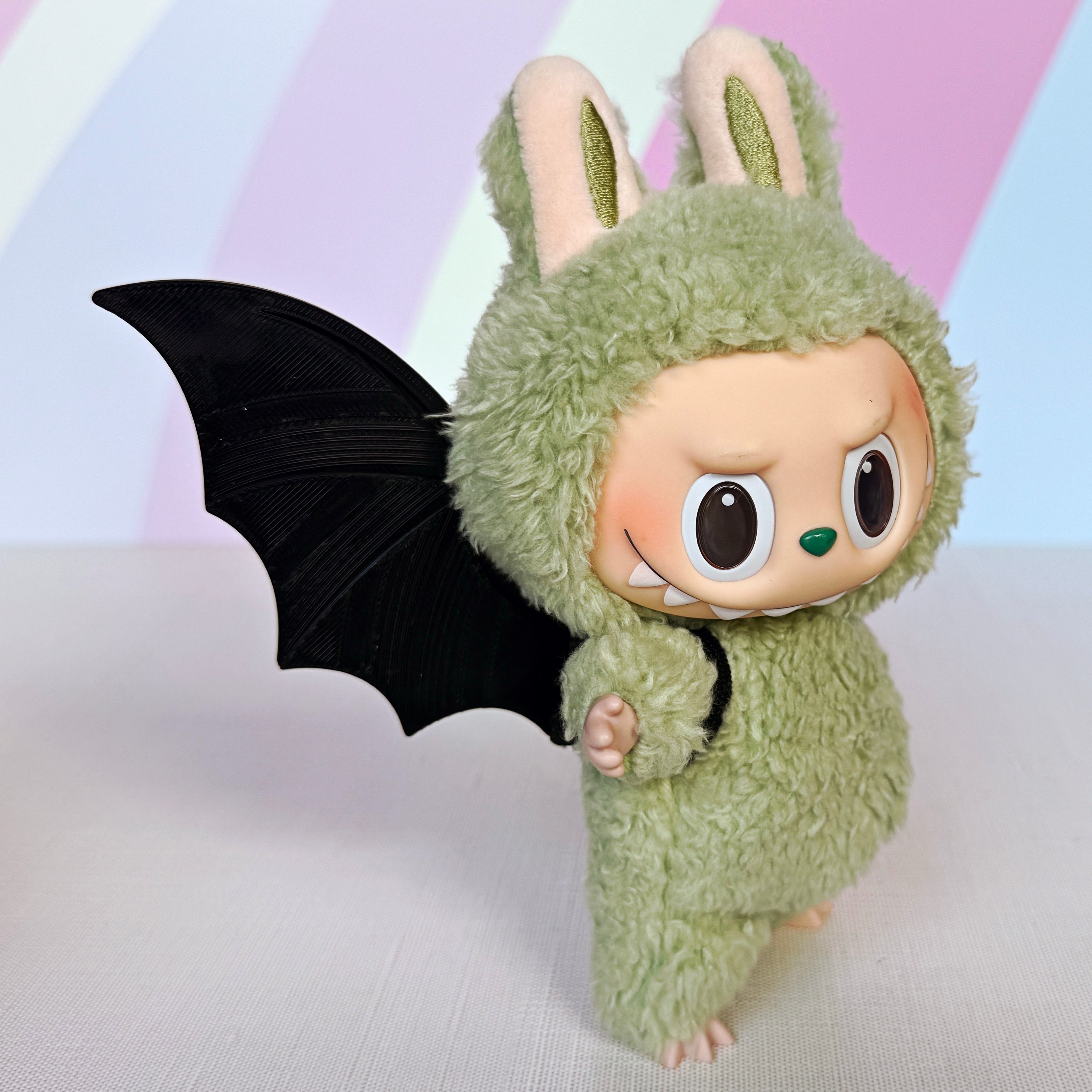 Hinged Bat Wings for Labubu, Nuimos & Plush Dolls.