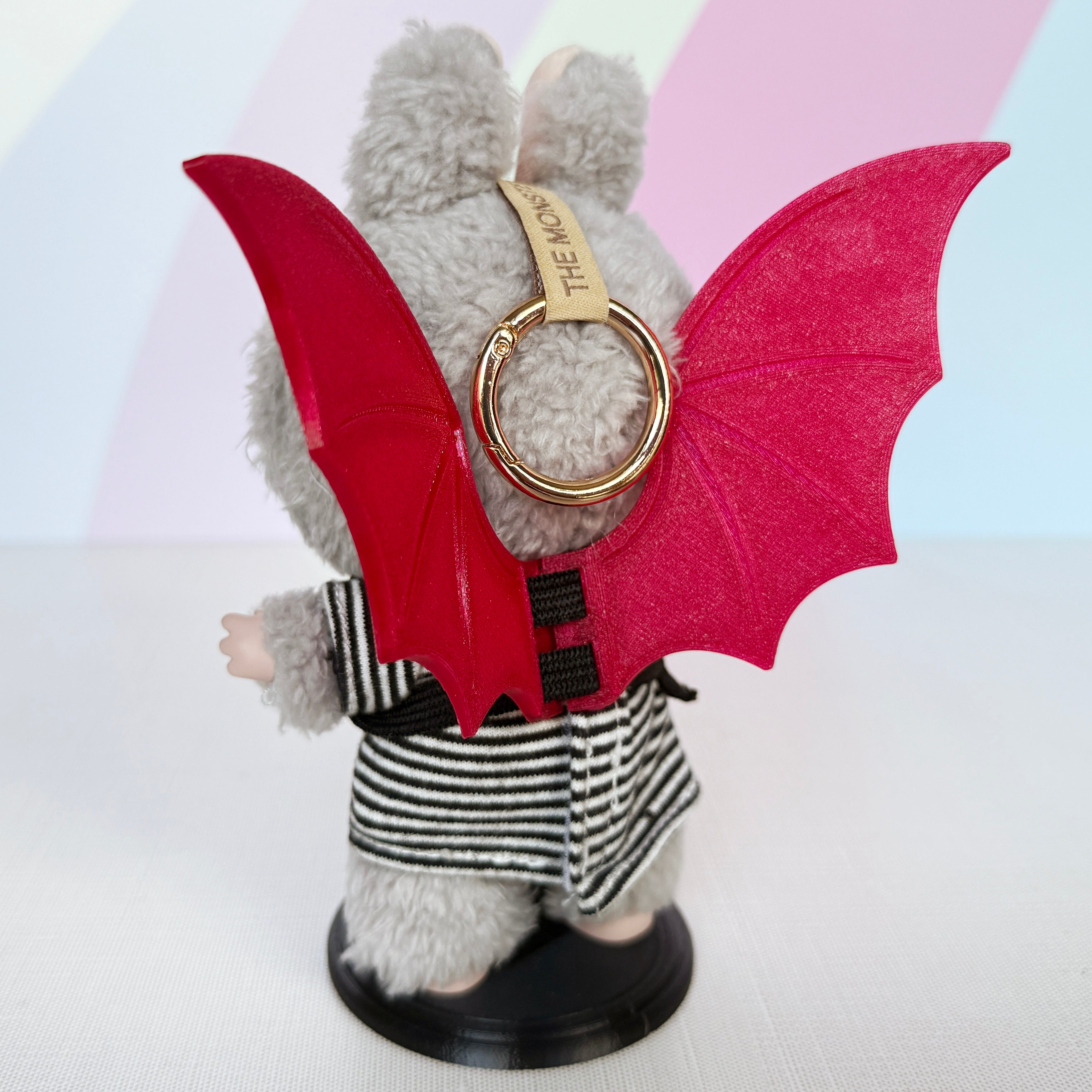 Hinged Bat Wings for Labubu, Nuimos & Plush Dolls.