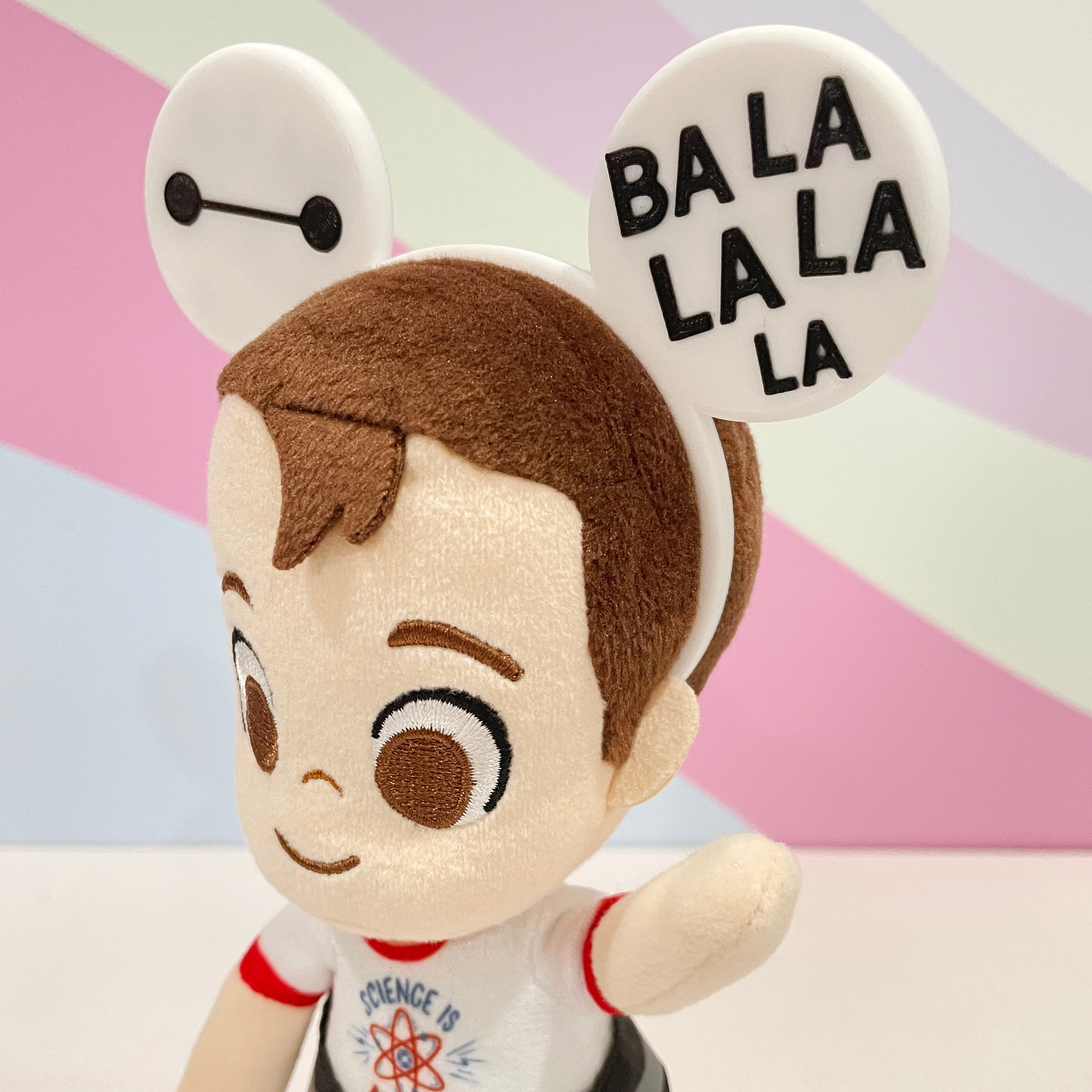 Baymax-Inspired Mouse Ears for NuiMO & Labubu Plush