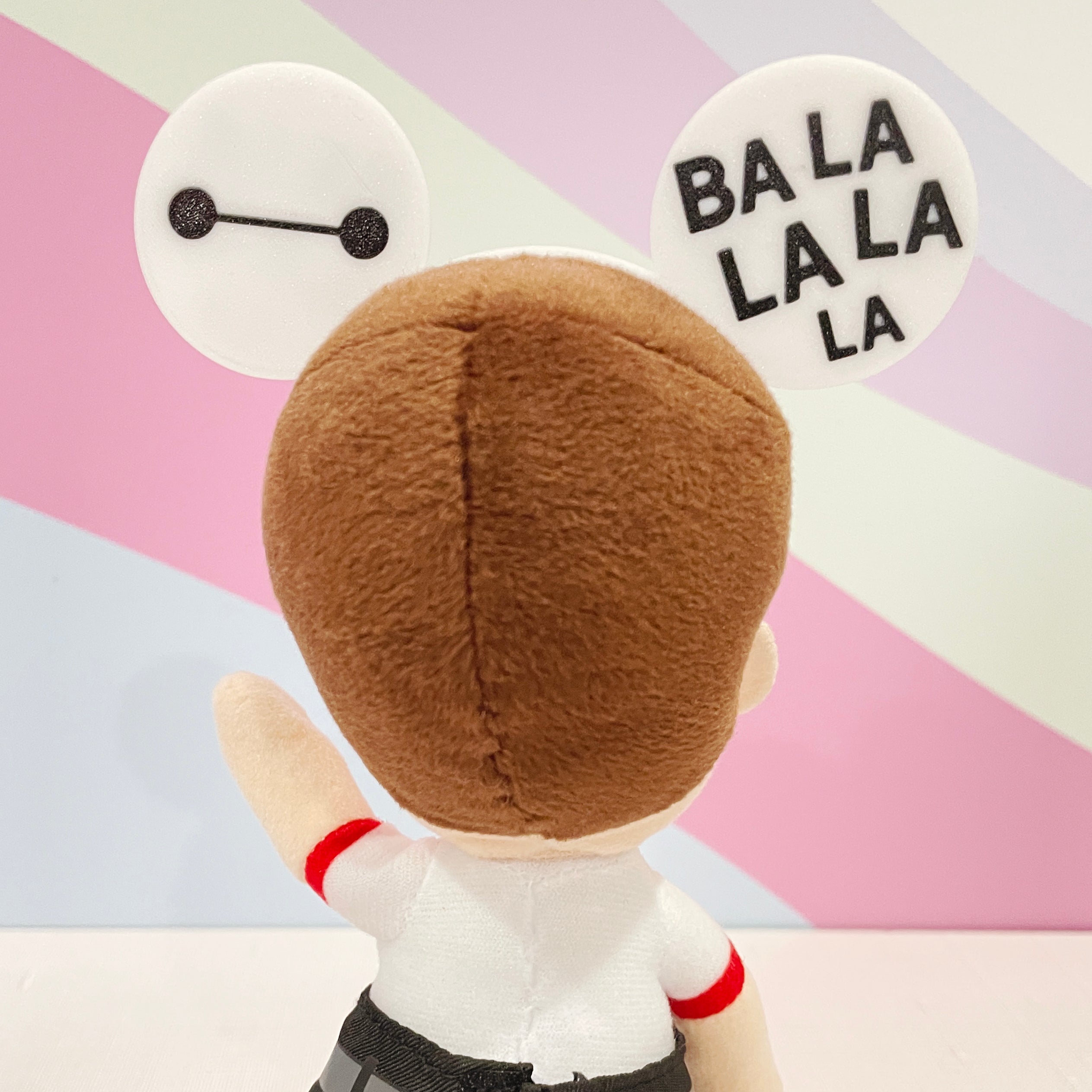 Baymax-Inspired Mouse Ears for NuiMO & Labubu Plush
