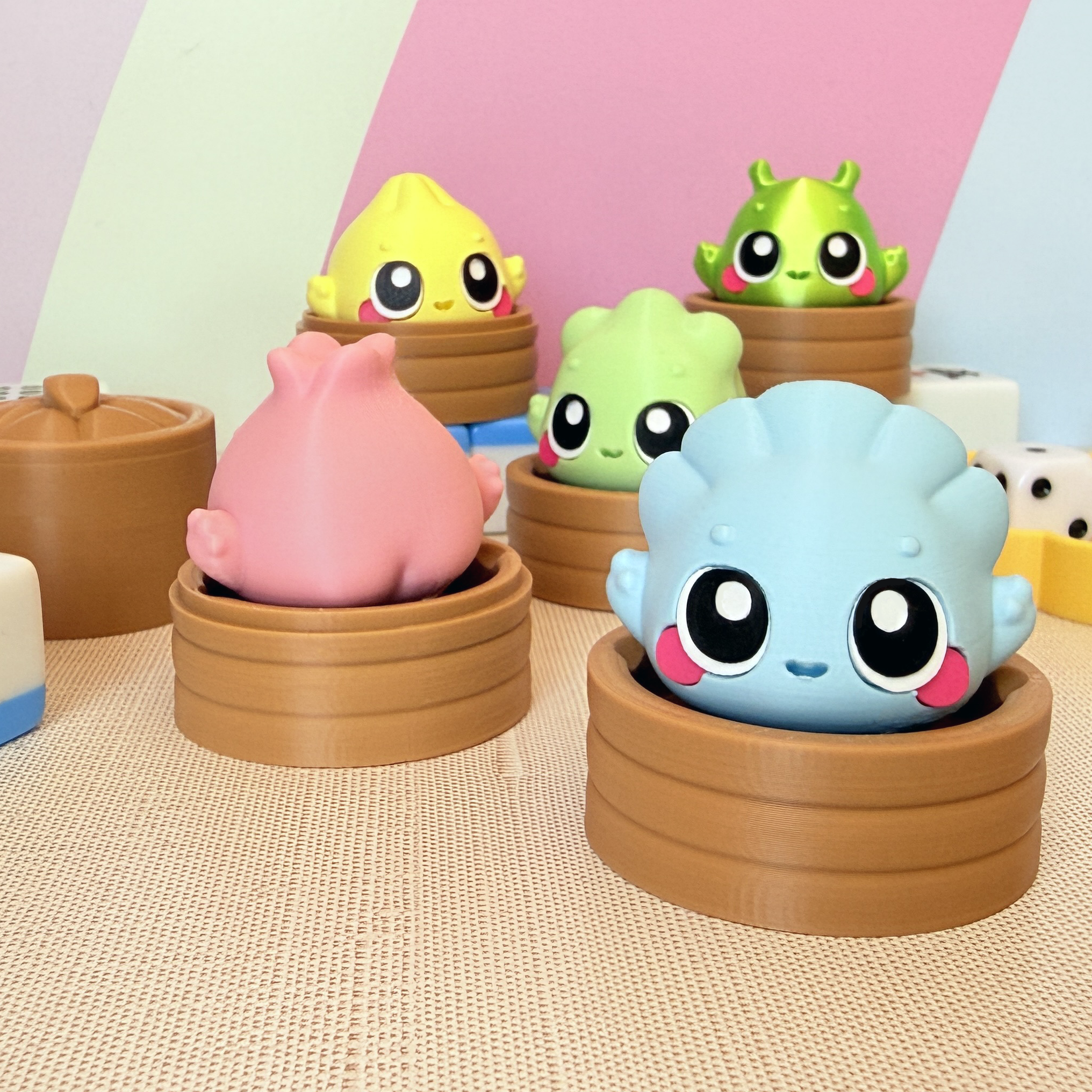 BumBuns Clickies Dumpling Fidget Charms