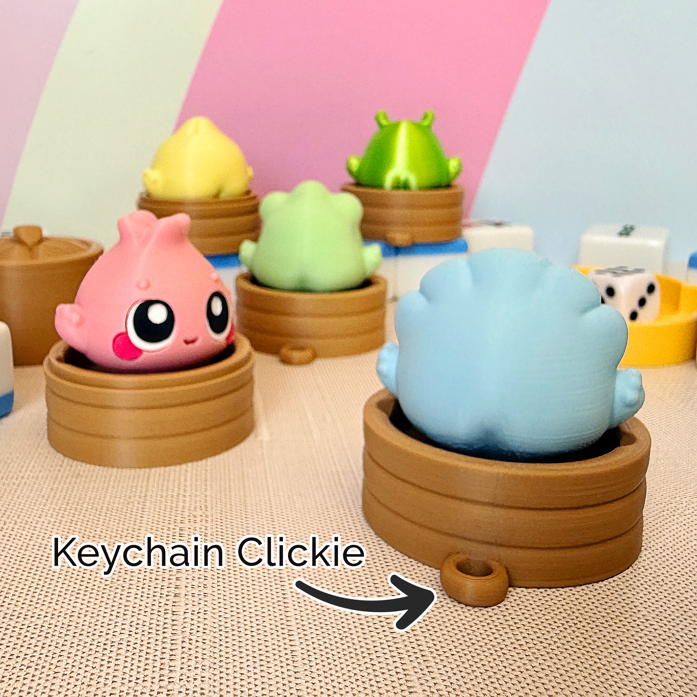 BumBuns Clickies Dumpling Fidget Charms