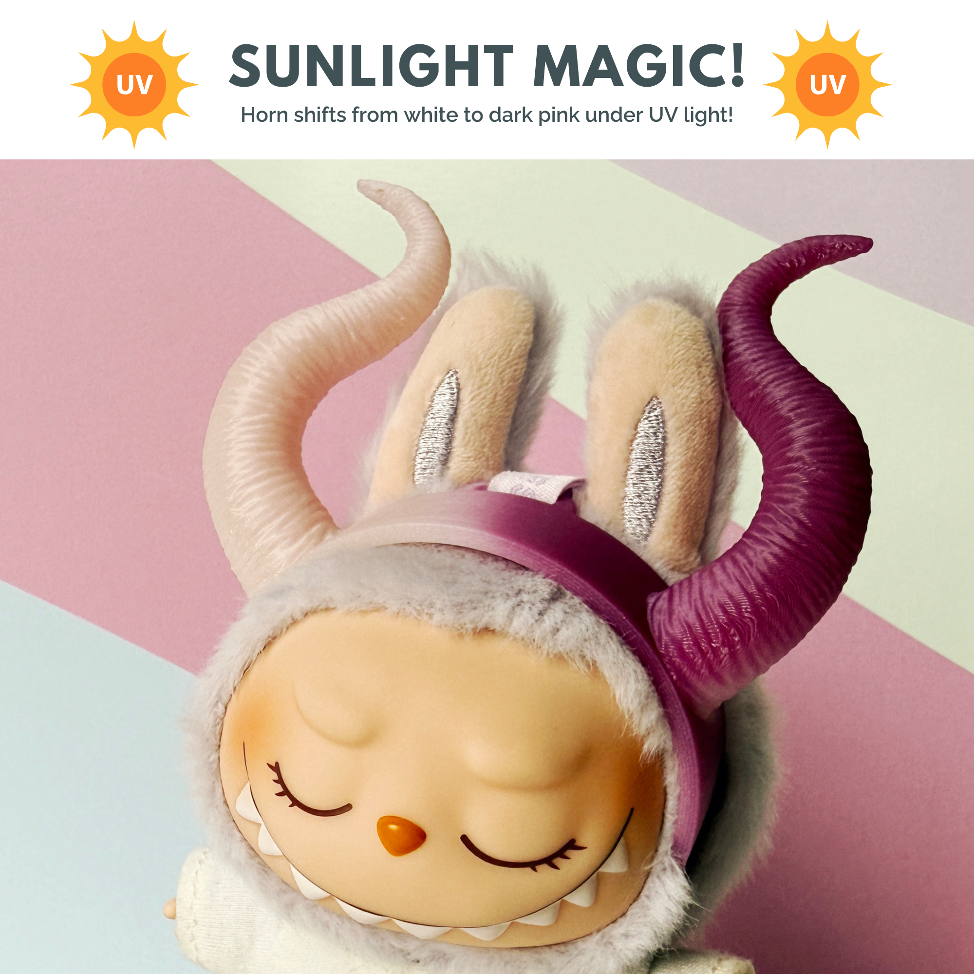 Labubu Horns Headband