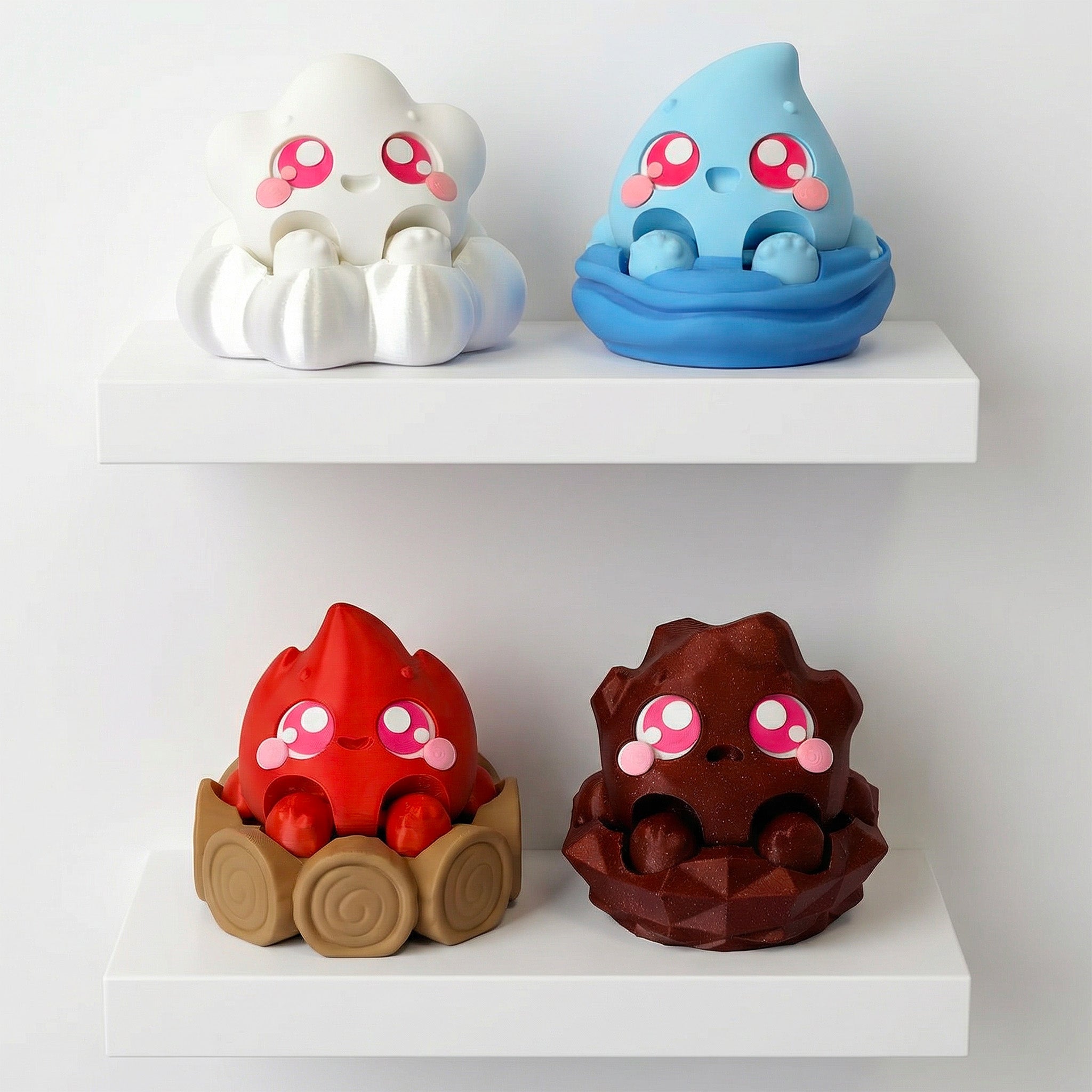 Element Buddies Clicker Fidgets