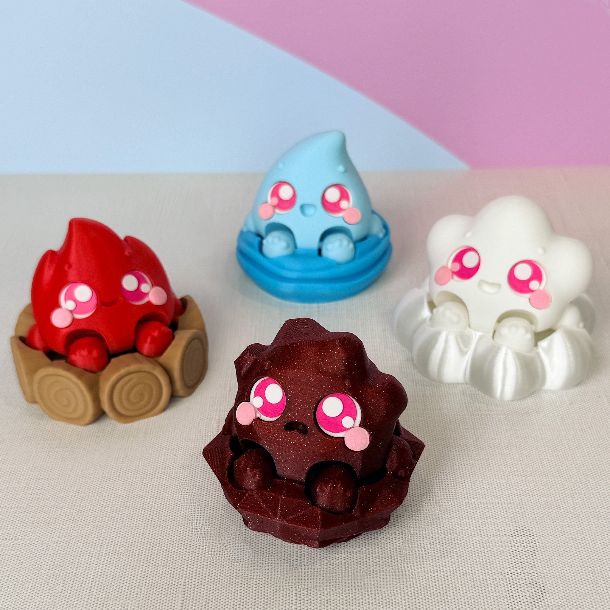 Element Buddies Clicker Fidgets