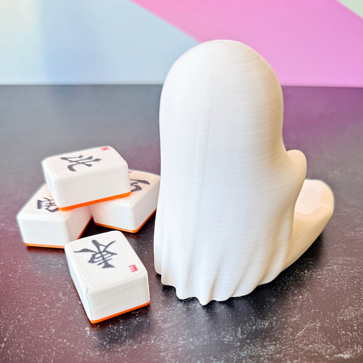 Ghost Dice Dish with Removable Tile