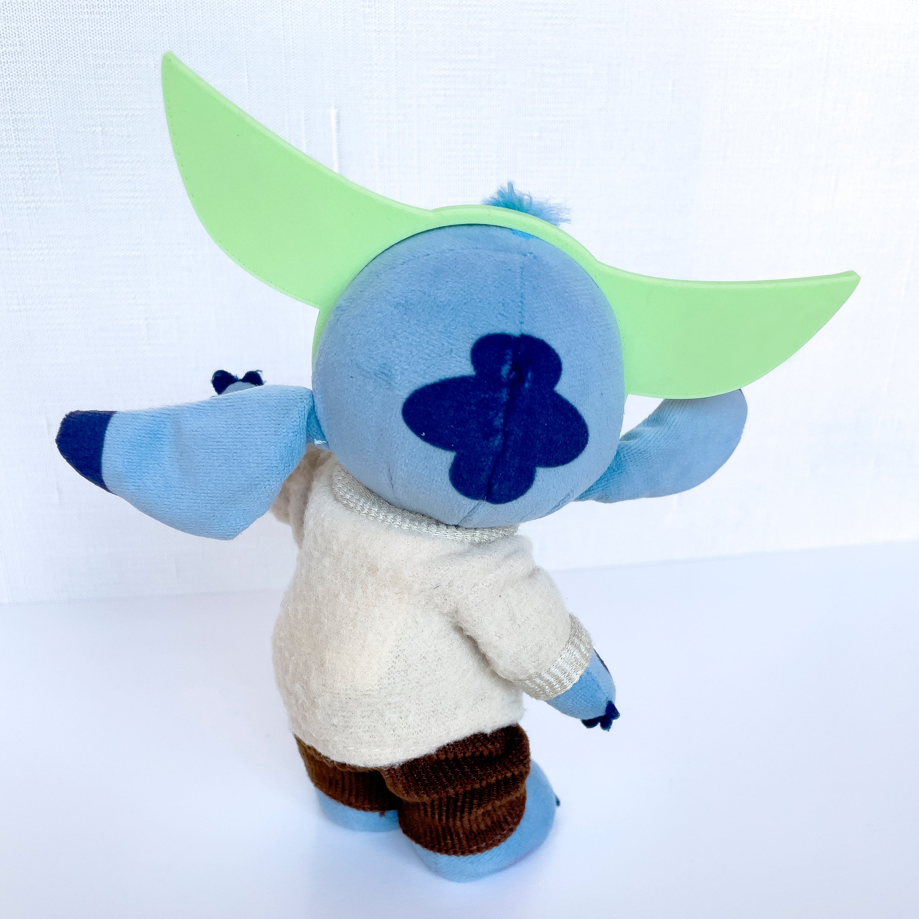 Grogu-Inspired Plush Ears Headband – Fits NuiMO & Labubu