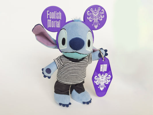 Haunted Mansion Mouse Ears & Vintage Keychain for NuiMO Plushes
