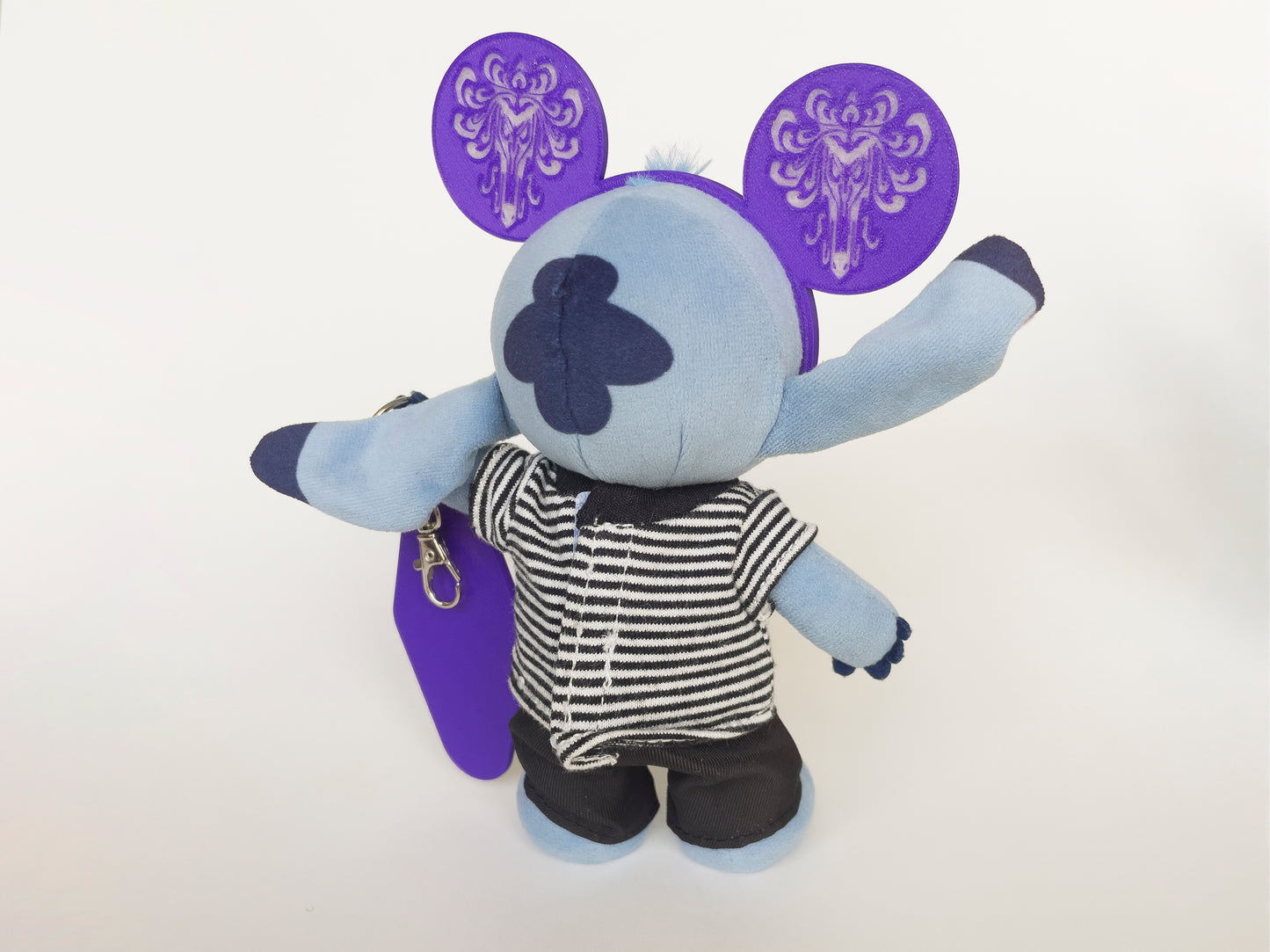 Haunted Mansion Mouse Ears & Vintage Keychain for NuiMO Plushes