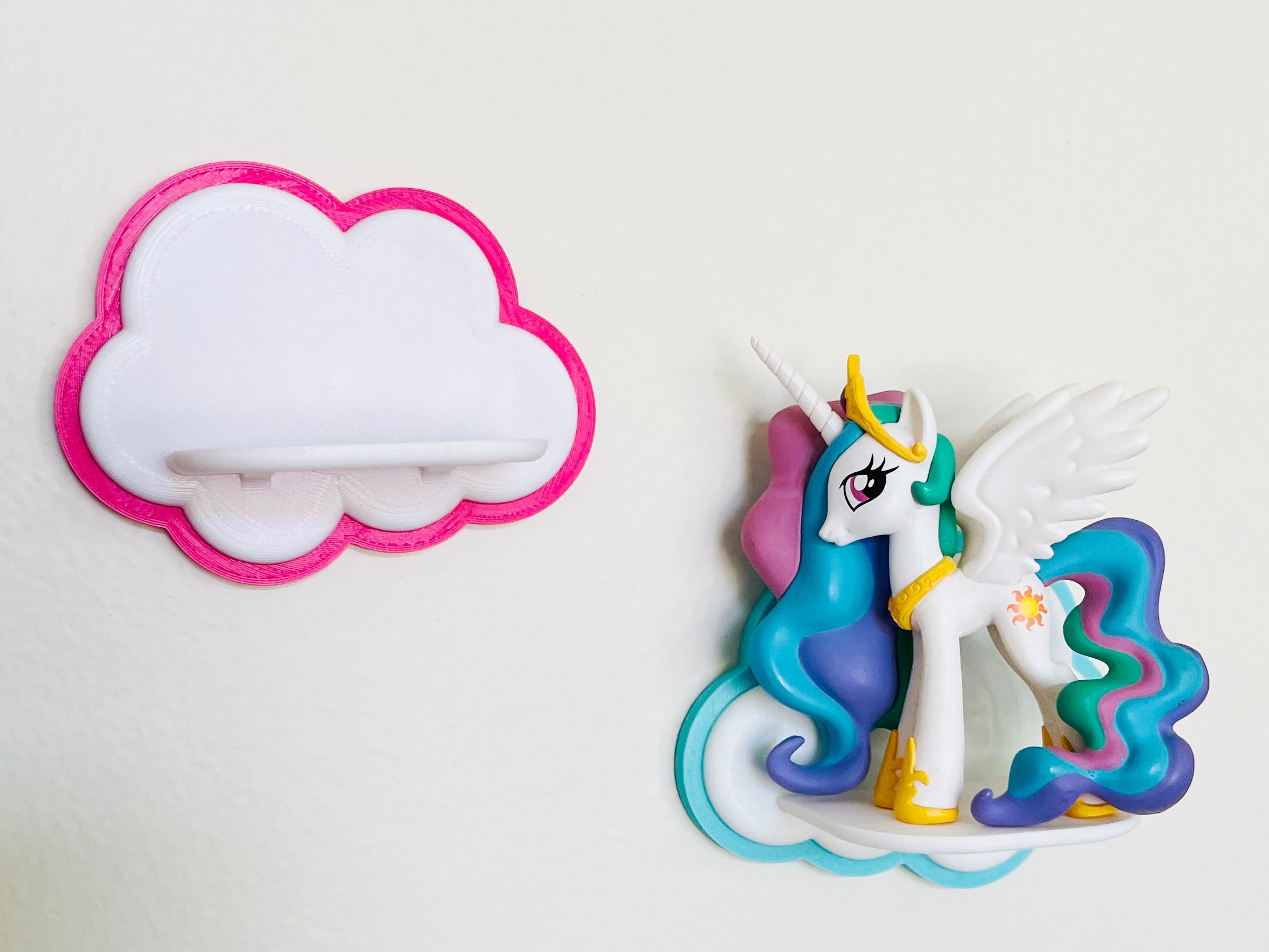 Floating Cloud Shelves - 2 Color Option