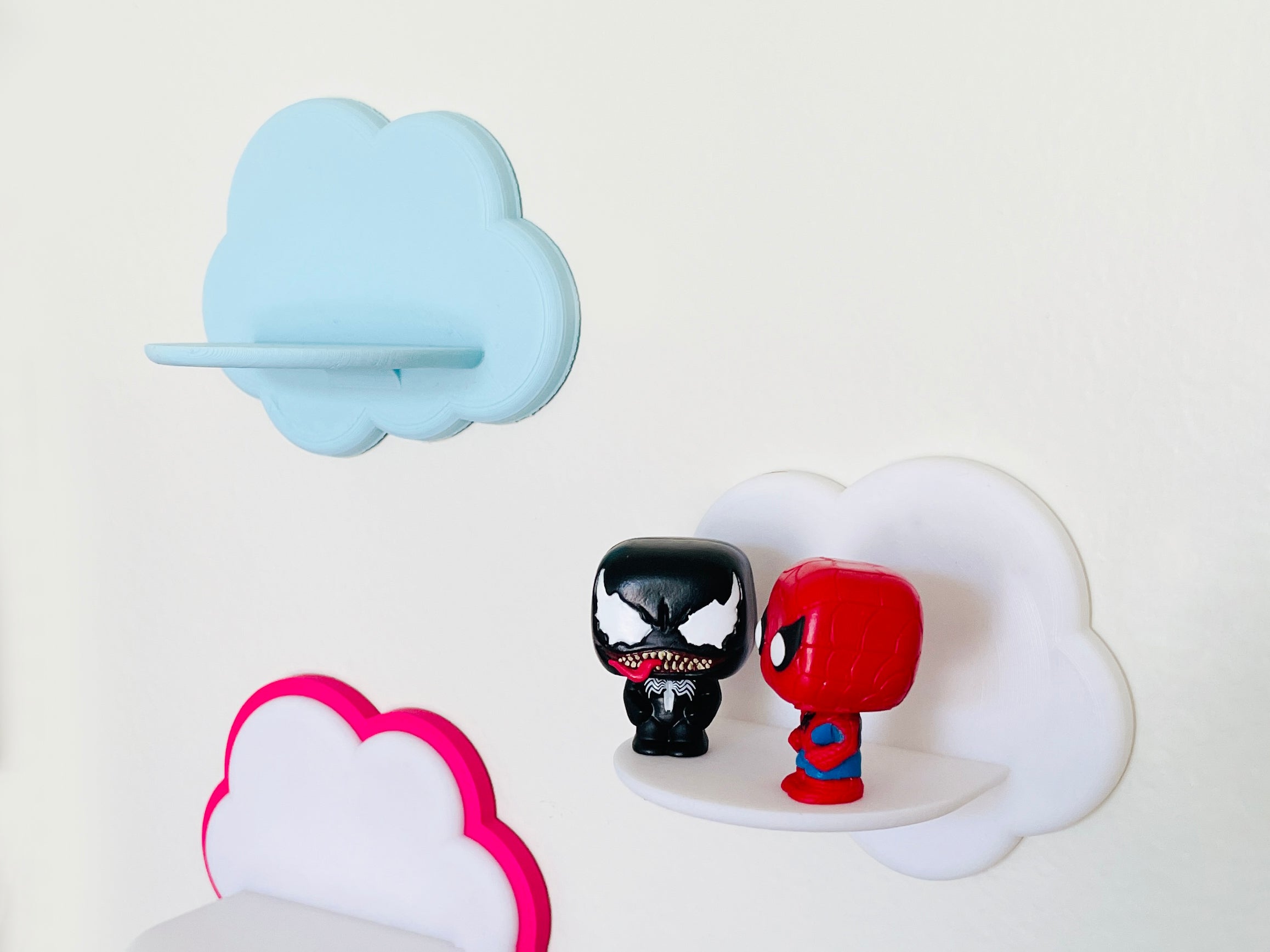 Floating Cloud Shelves - 1 Color Option